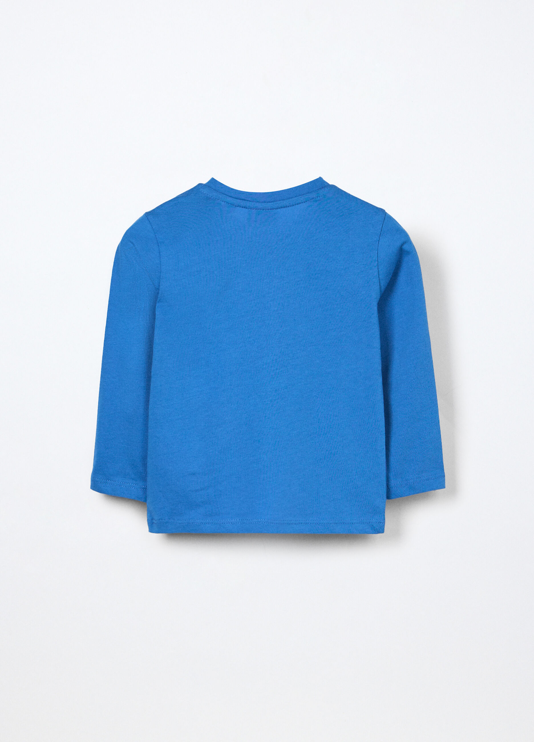 T-shirt in jersey di puro cotone neonato_1