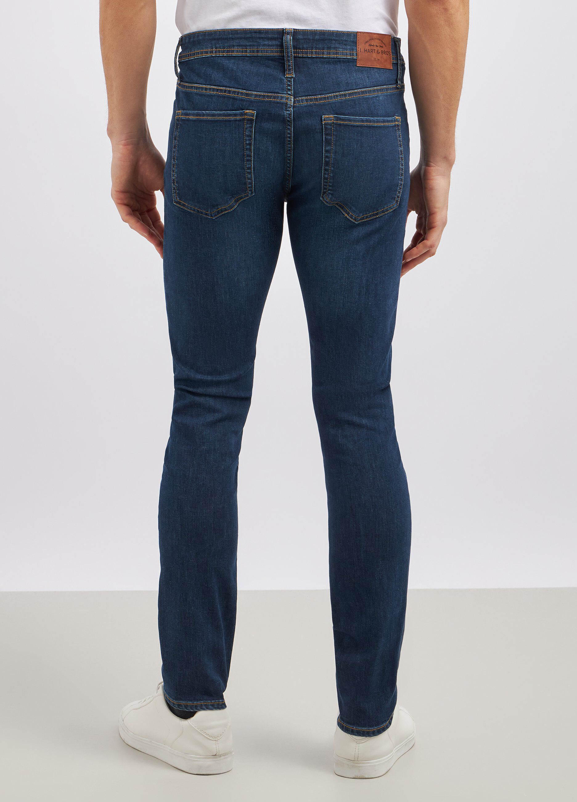 Jeans slim fit misto cotone uomo_2