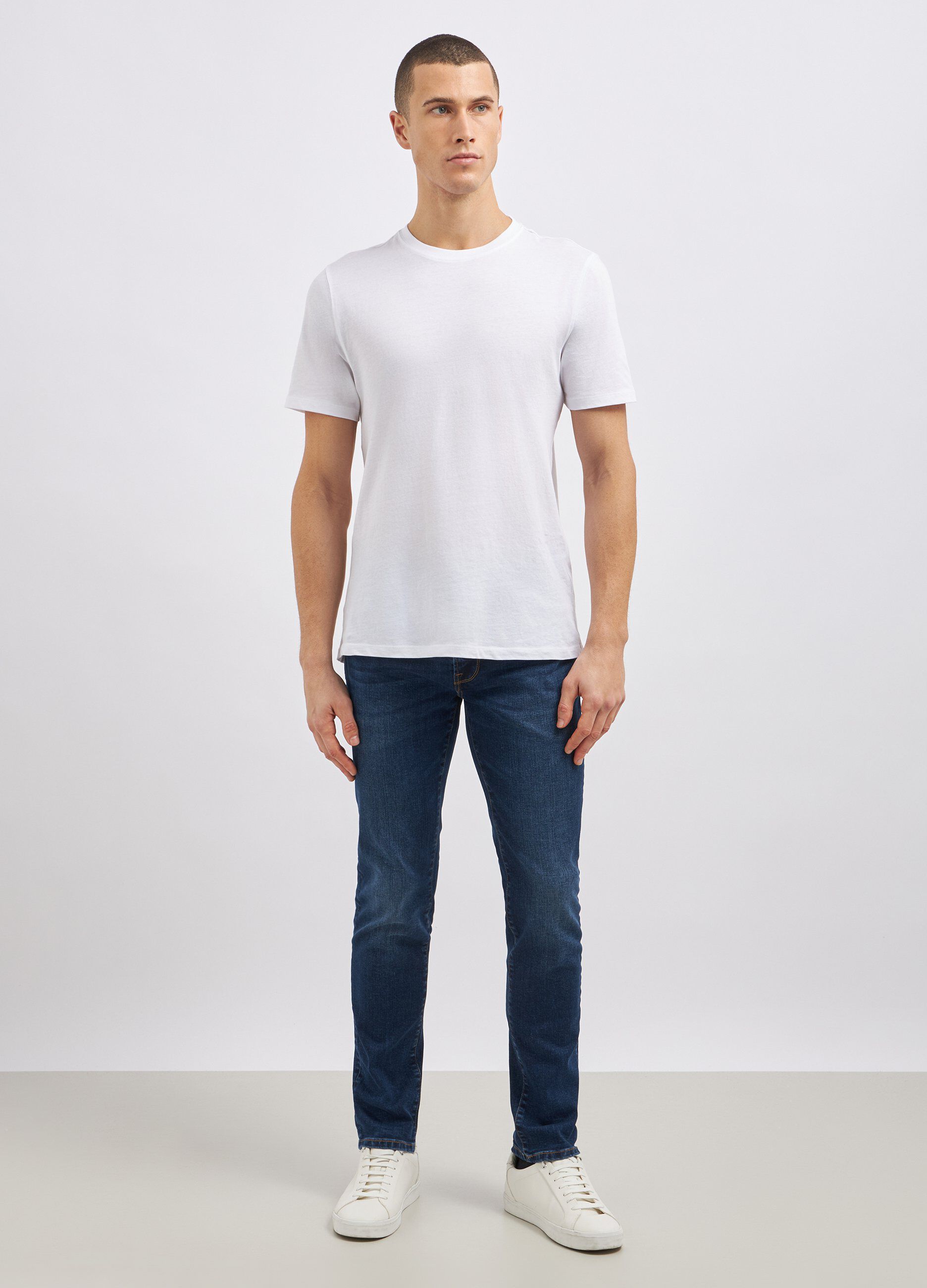 Jeans slim fit cotone stretch uomo_0