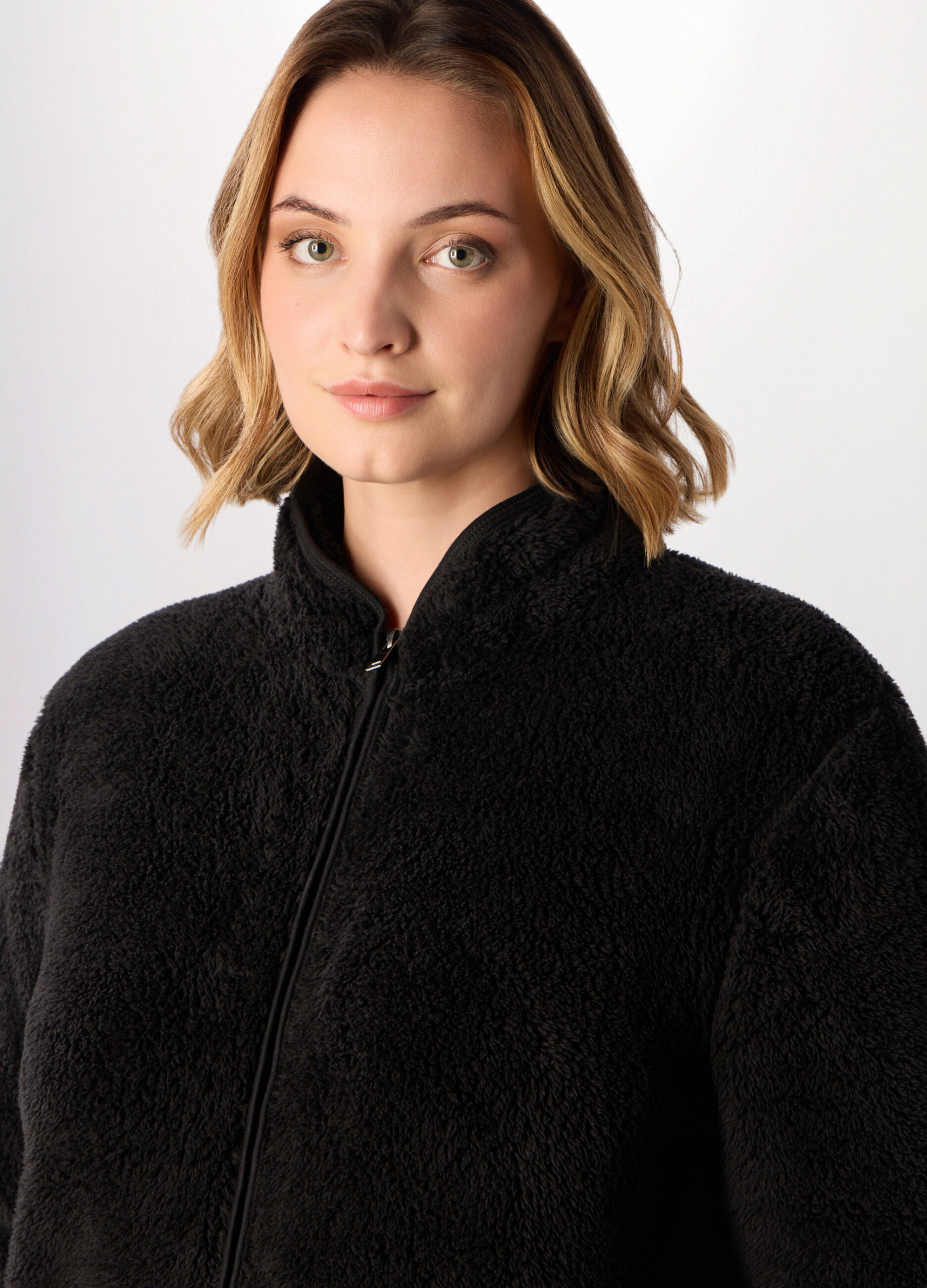 Felpa in pile donna curvy_2