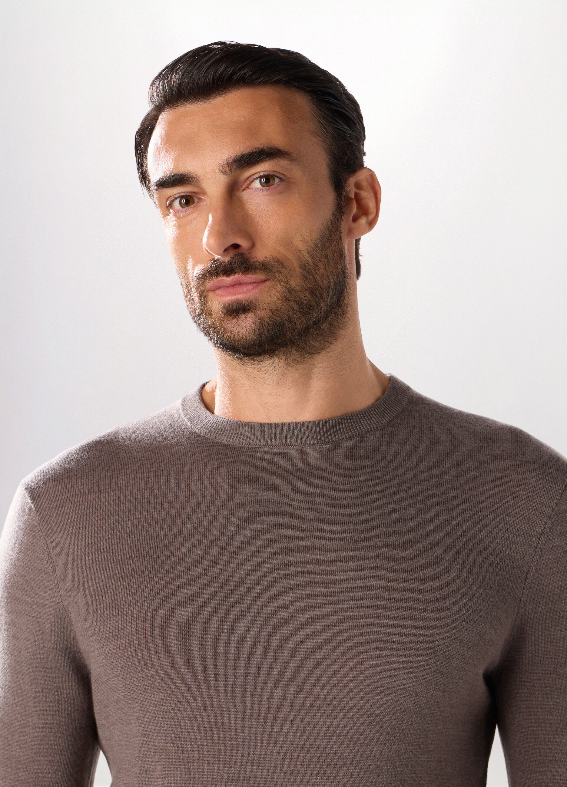 Maglione girocollo in lana merino uomo_3