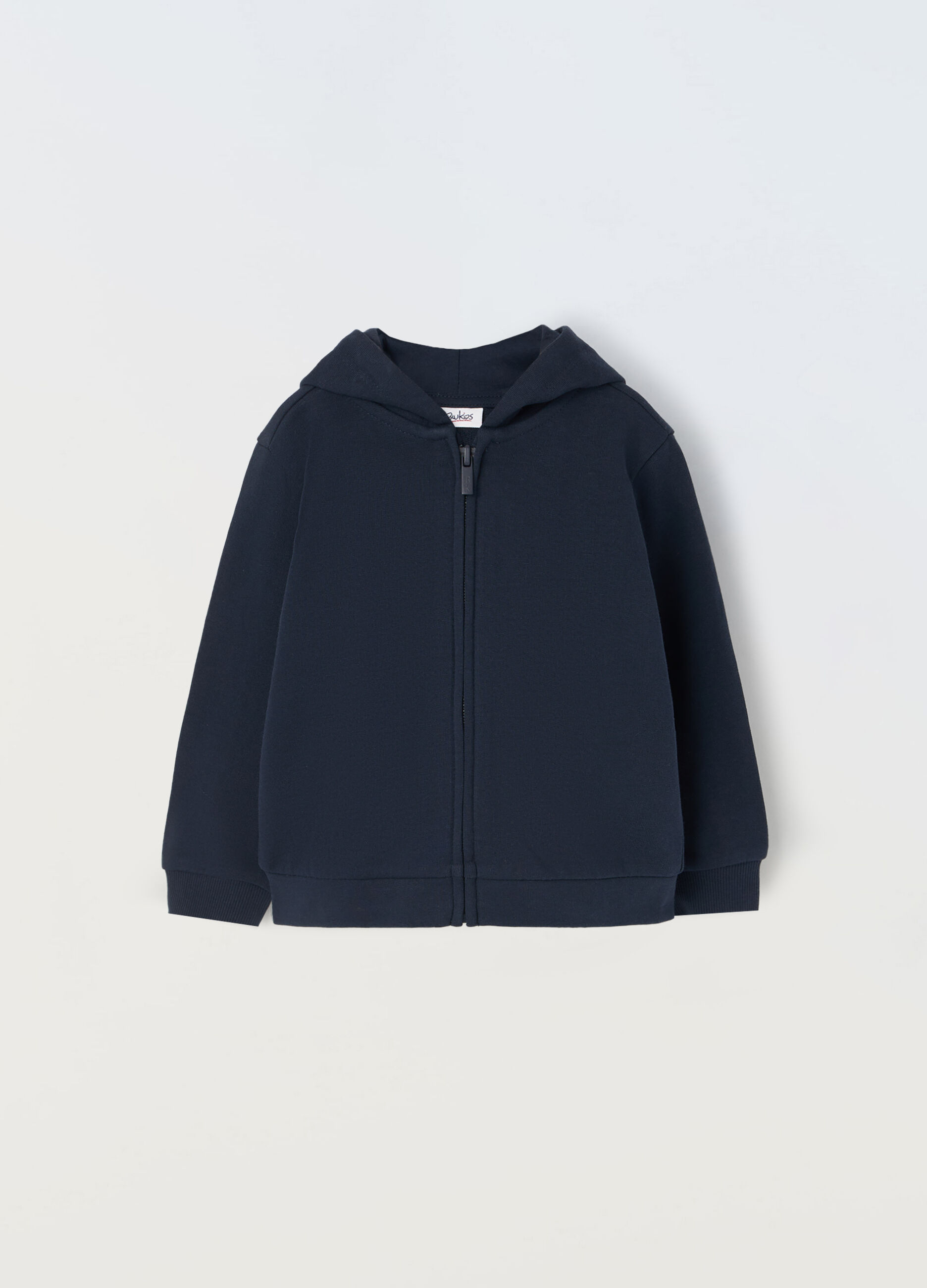 Felpa con zip e cappuccio neonato_0