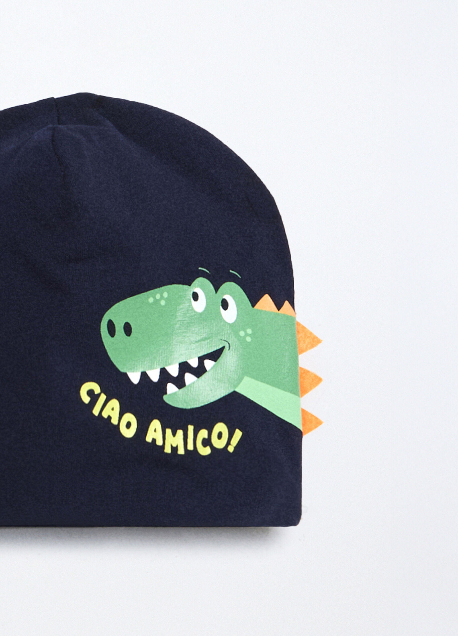 Berretto in jersey di cotone stretch neonato_2