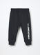 Jogger in french terry di puro cotone neonato_0