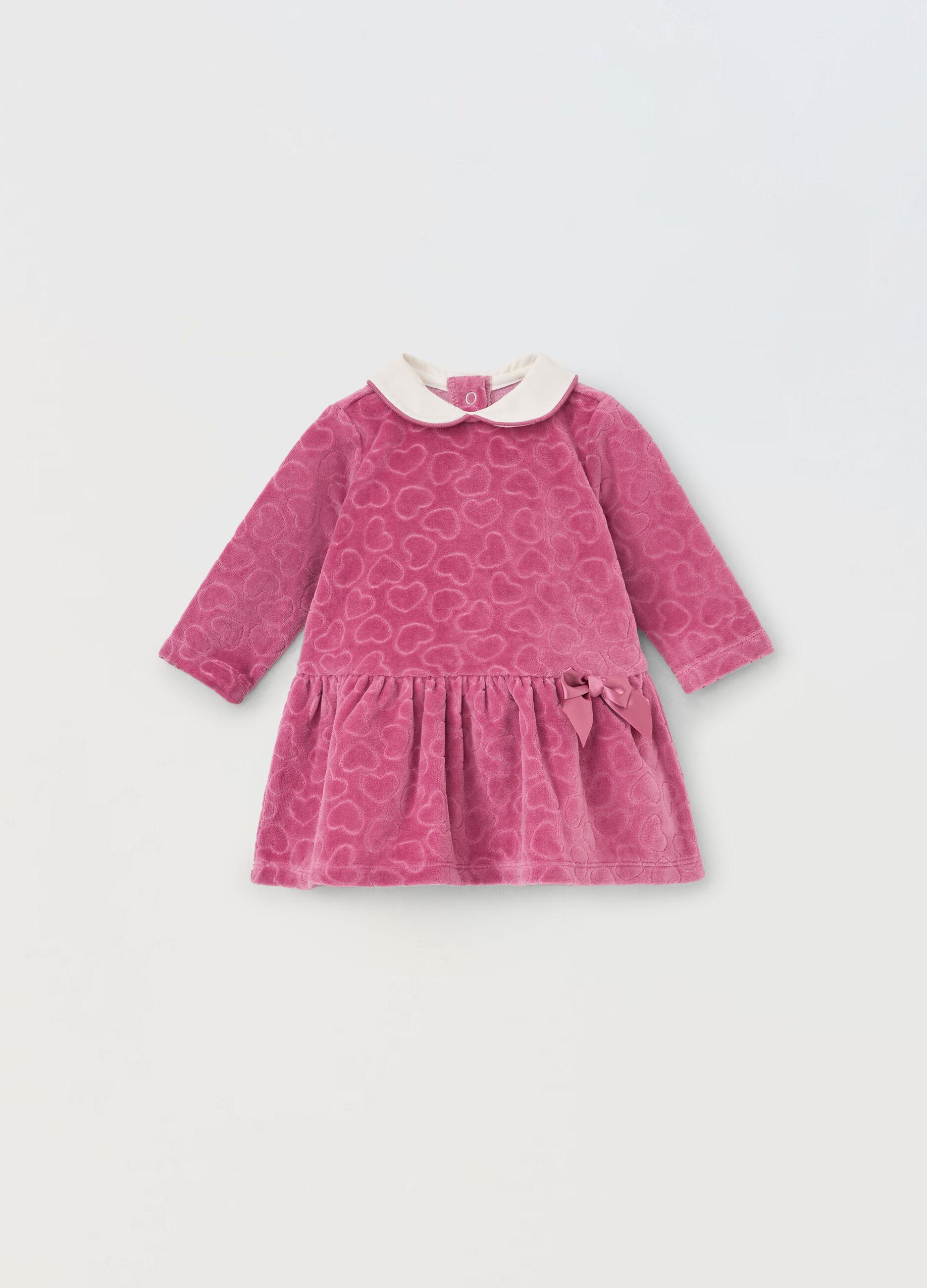 Vestitino velour misto cotone_0