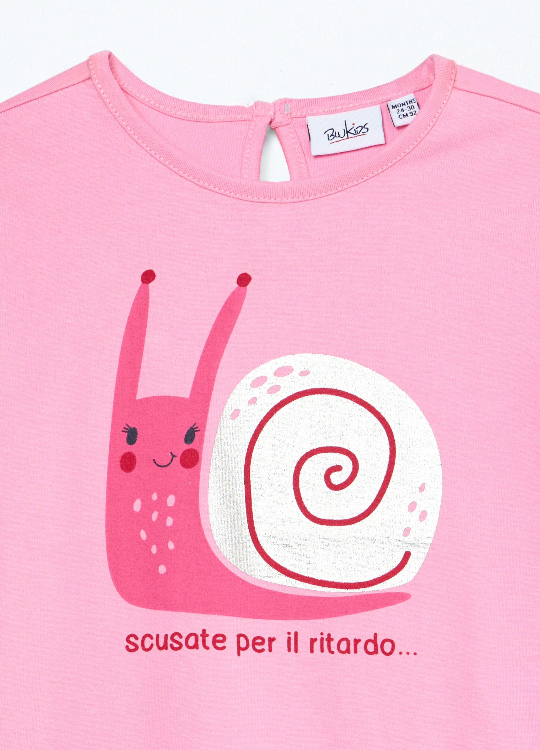 T-shirt in jersey di puro cotone neonata_2