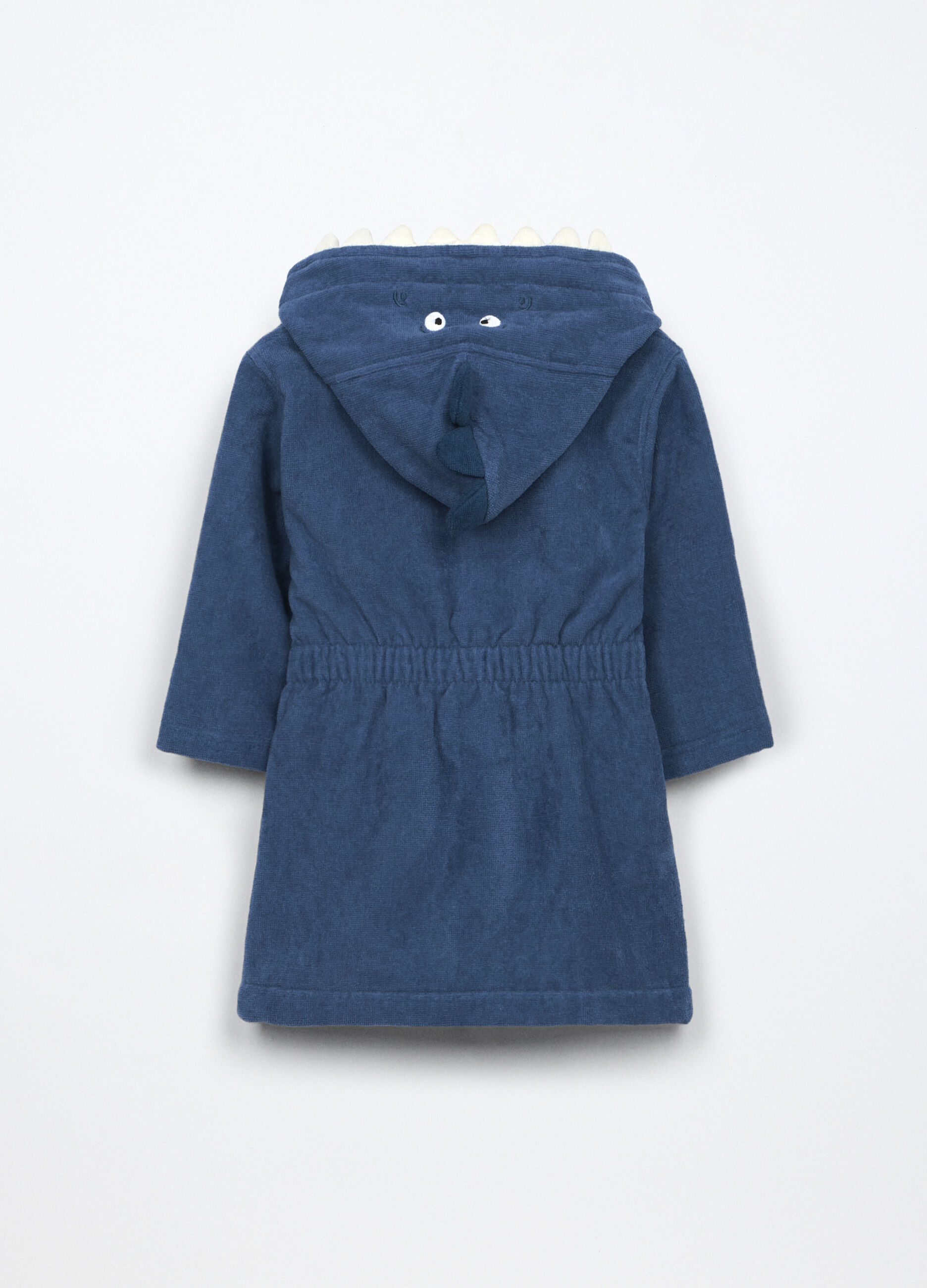 Accappatoio in puro cotone velour neonato_1