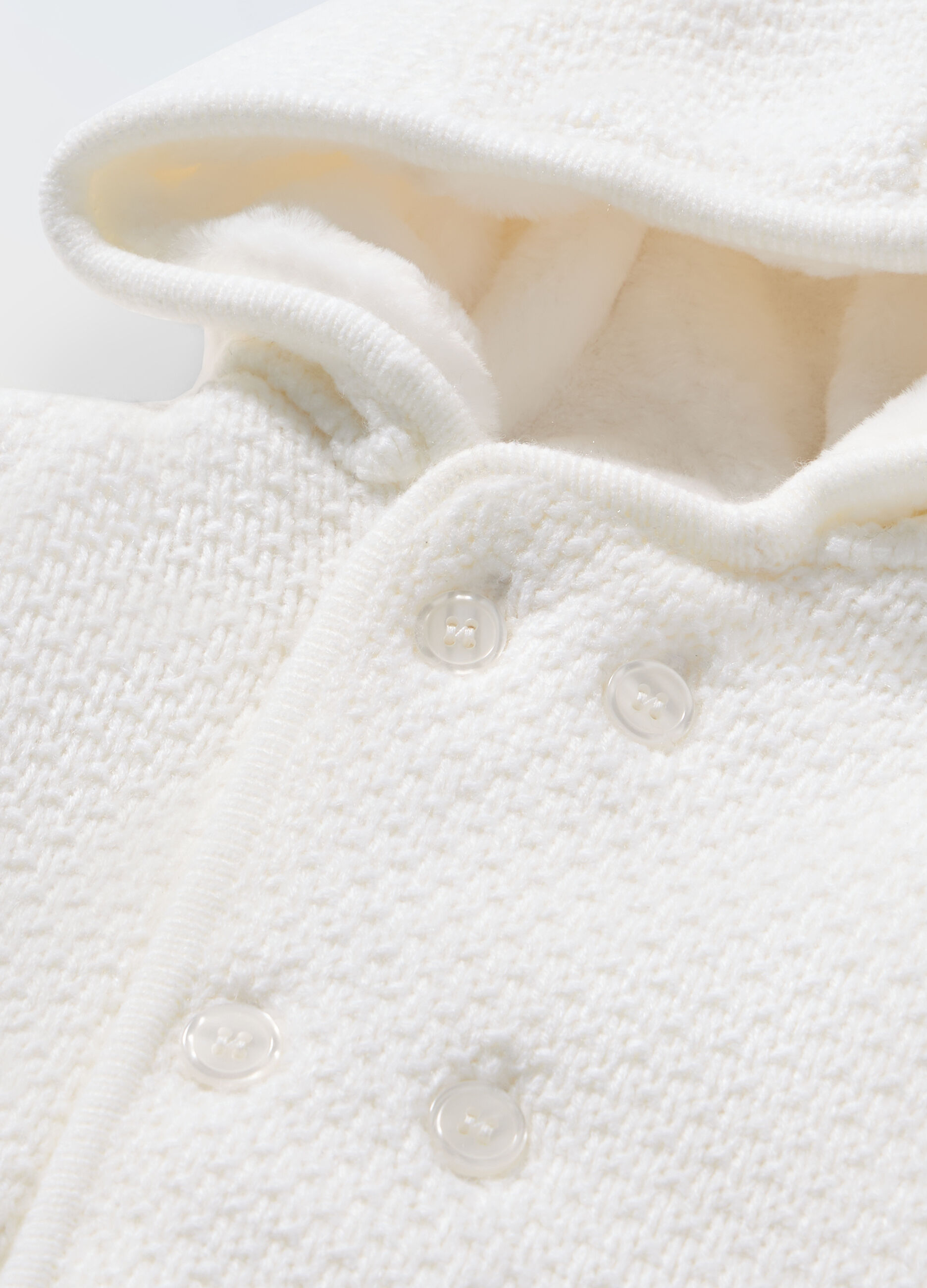 Cardigan tricot a doppiopetto _1