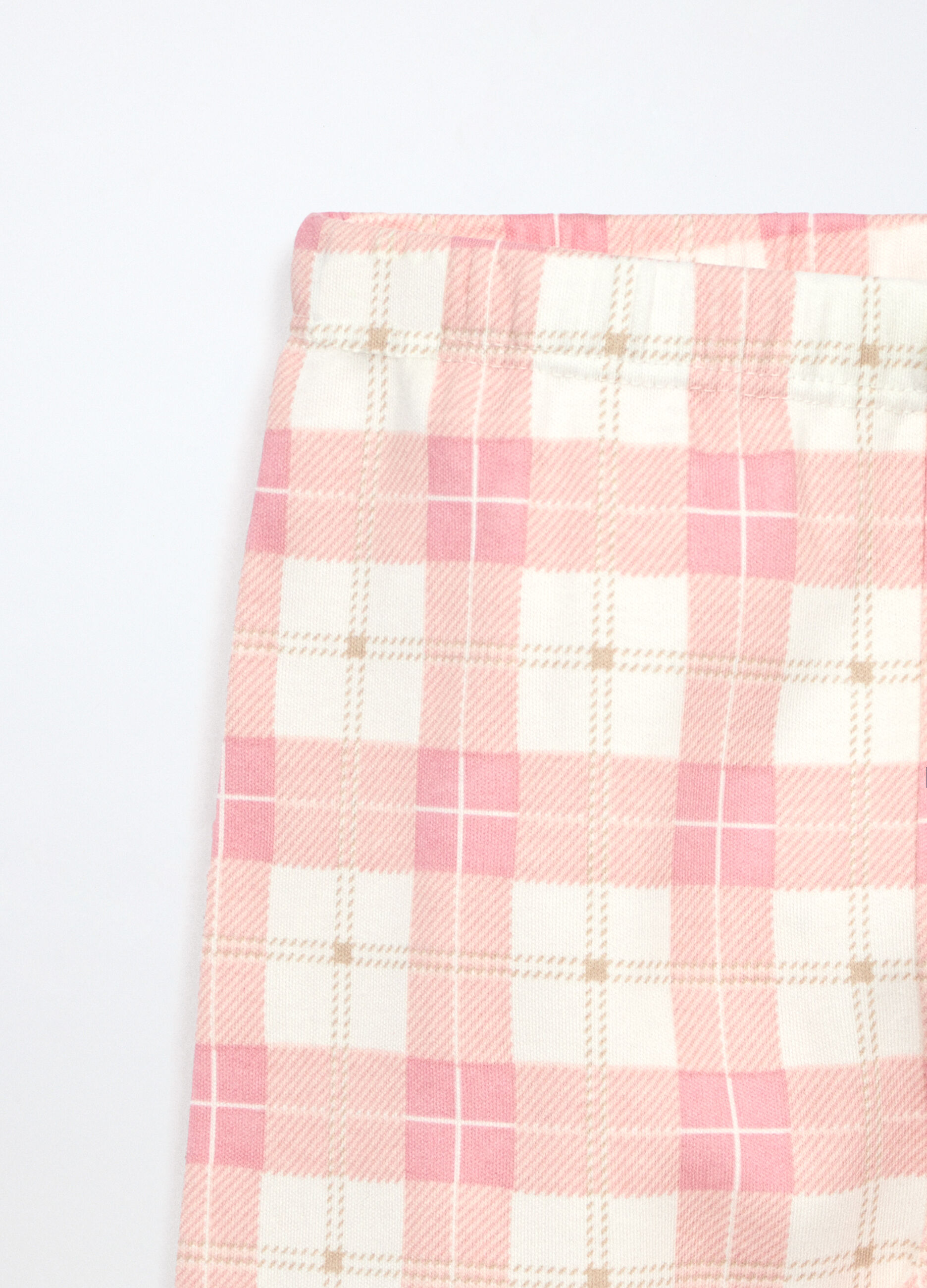 Pigiama lungo in interlock di puro cotone neonata_3