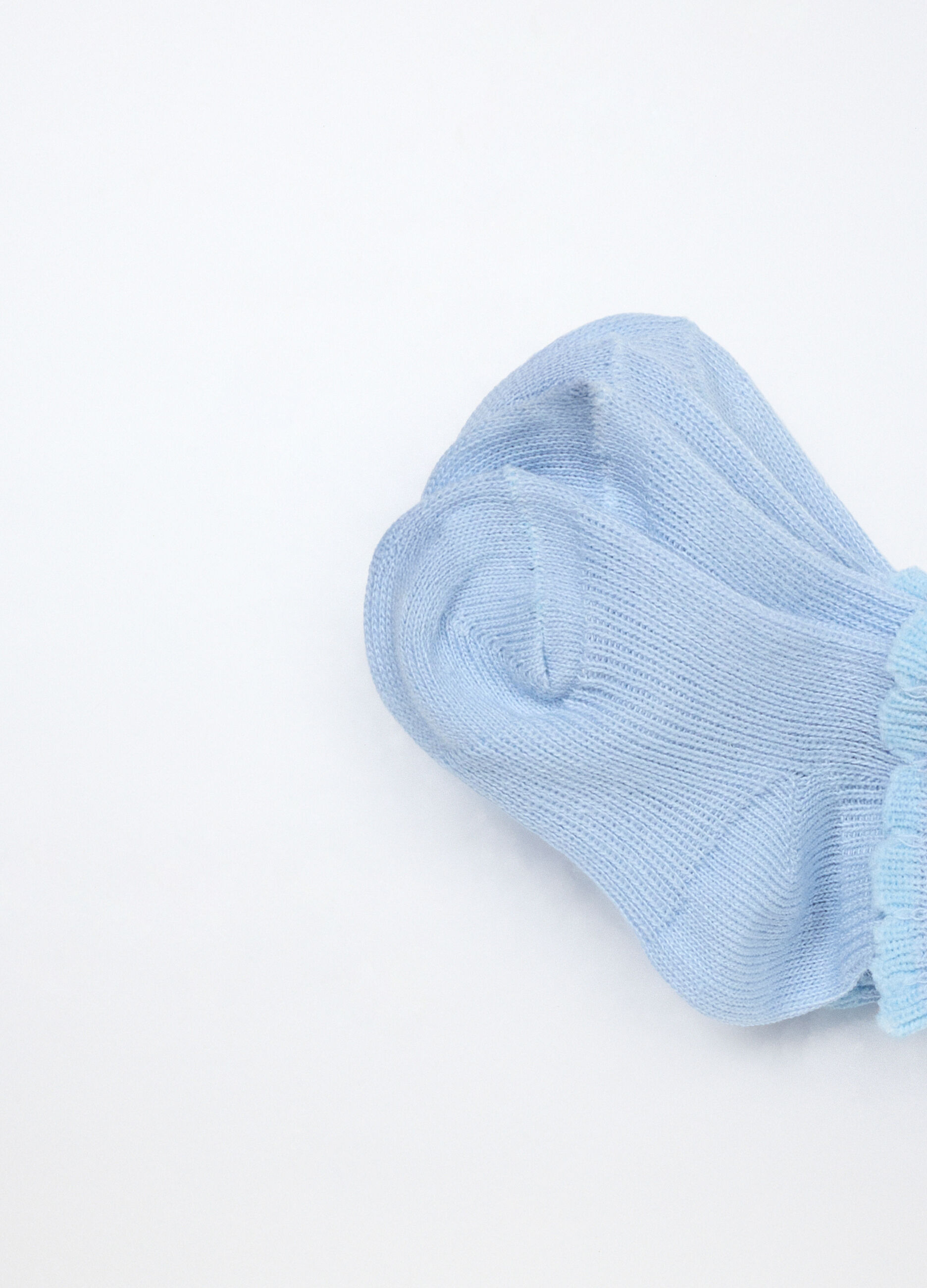 Pack 2 calze misto cotone Made in Italy neonato _2