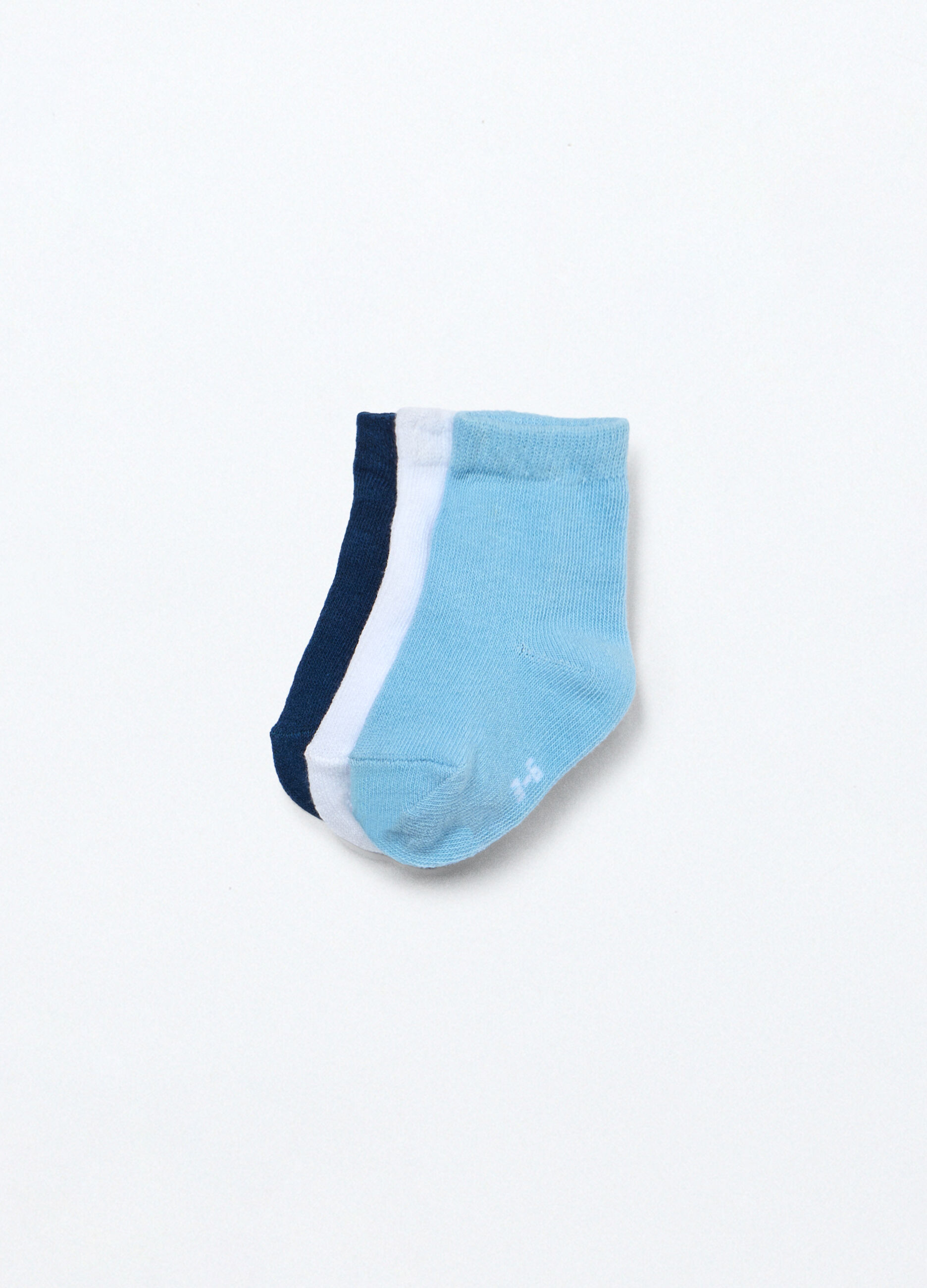 Pack 3 calze corte misto cotone neonato_0