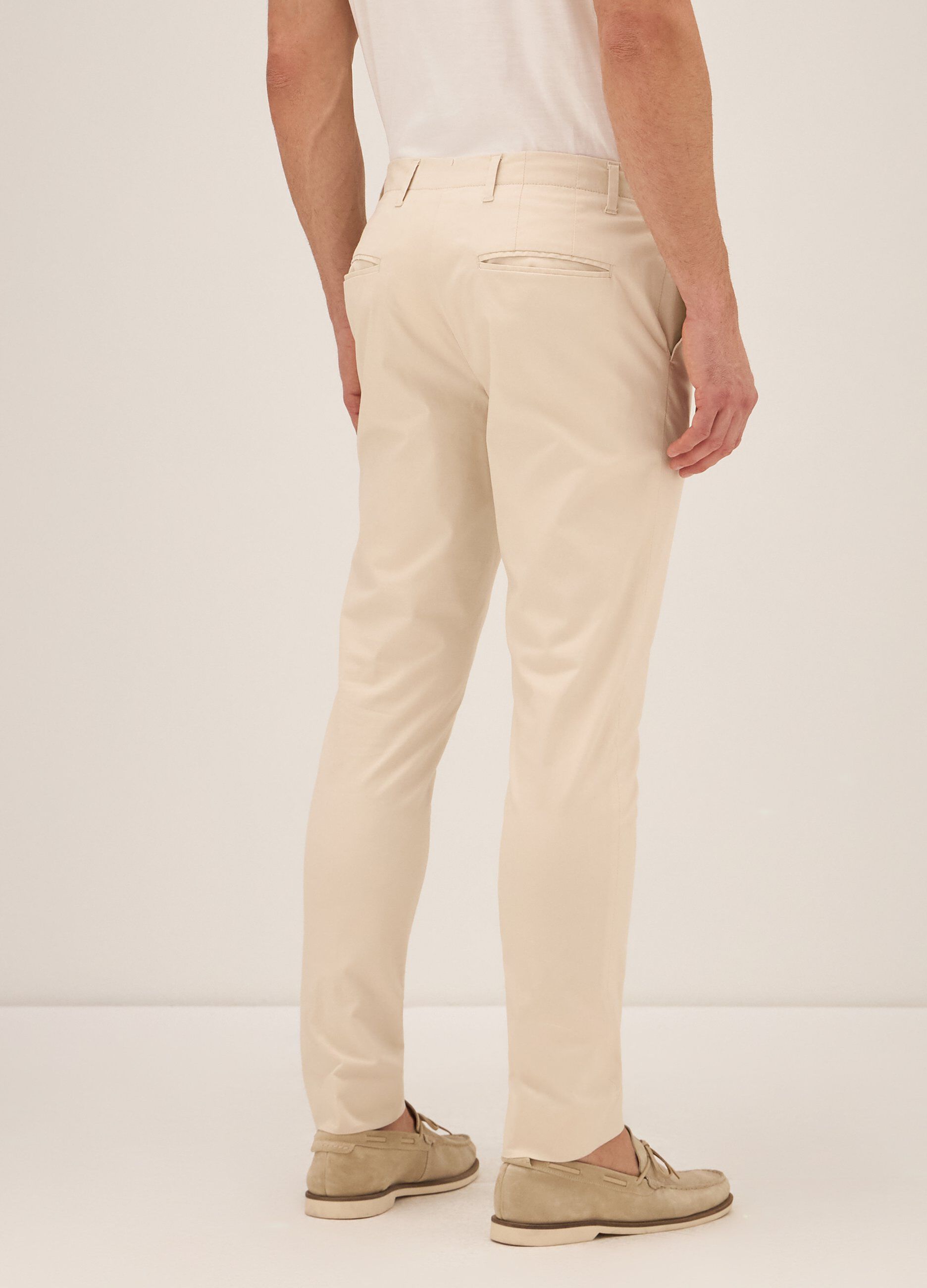 Pantaloni Rumford in cotone stretch uomo_1