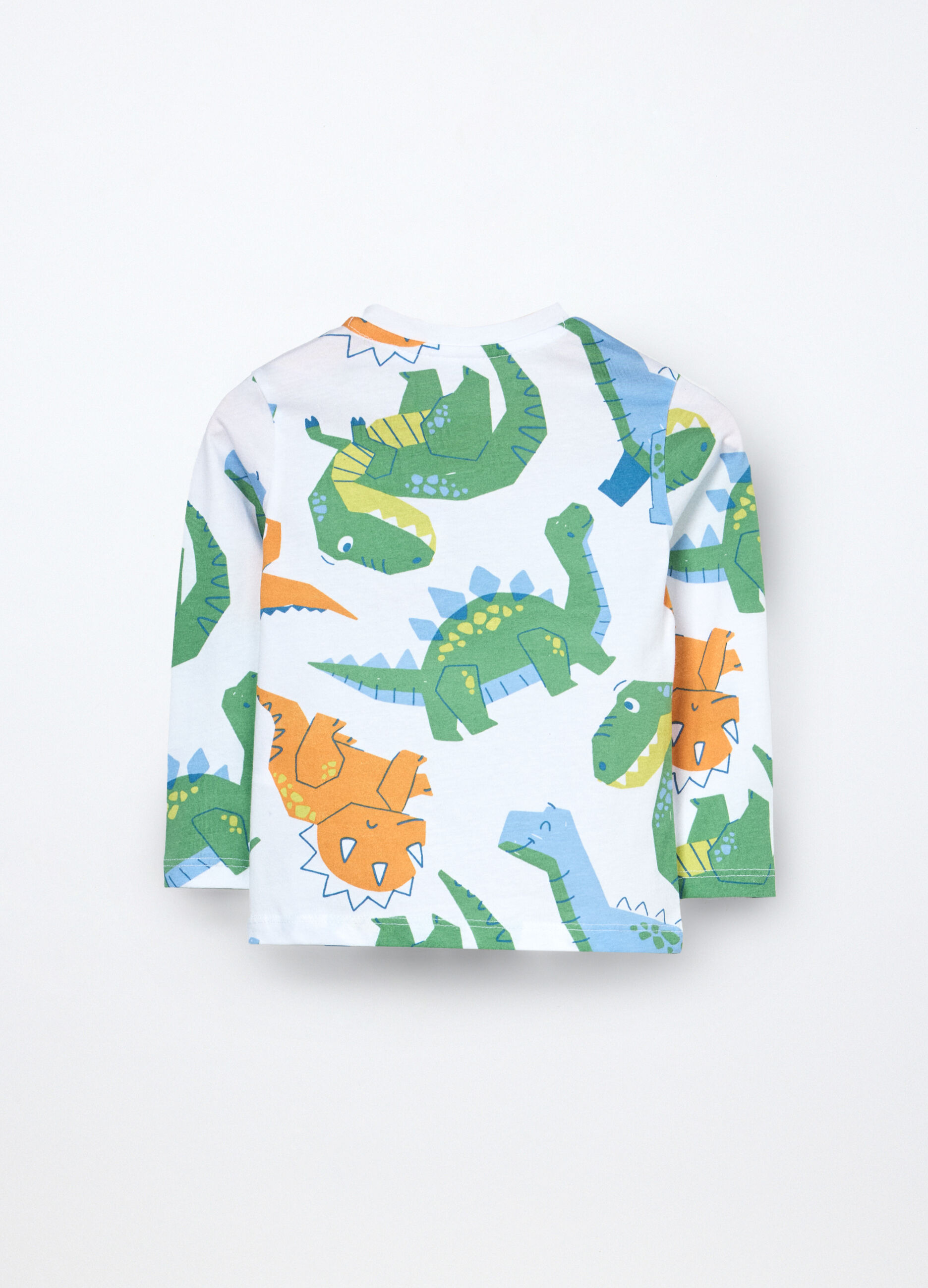 T-shirt in jersey di puro cotone neonato_1