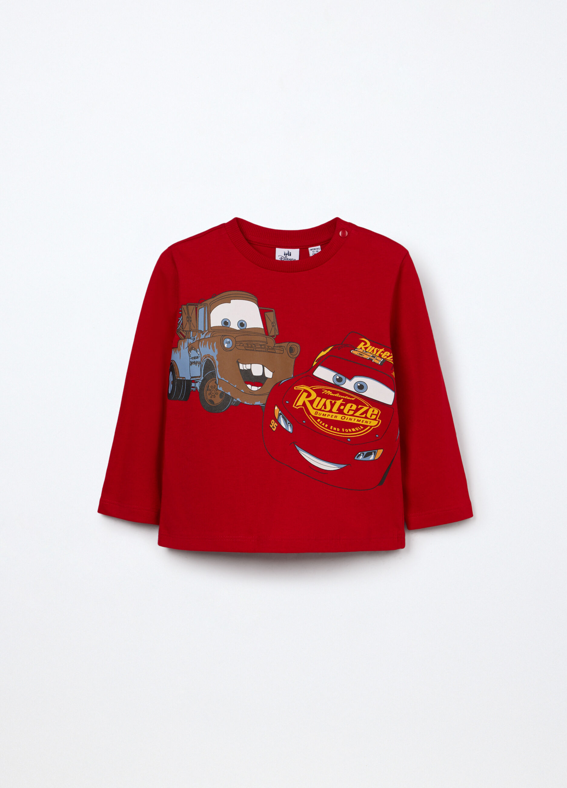 T-shirt in jersey di puro cotone neonato_0