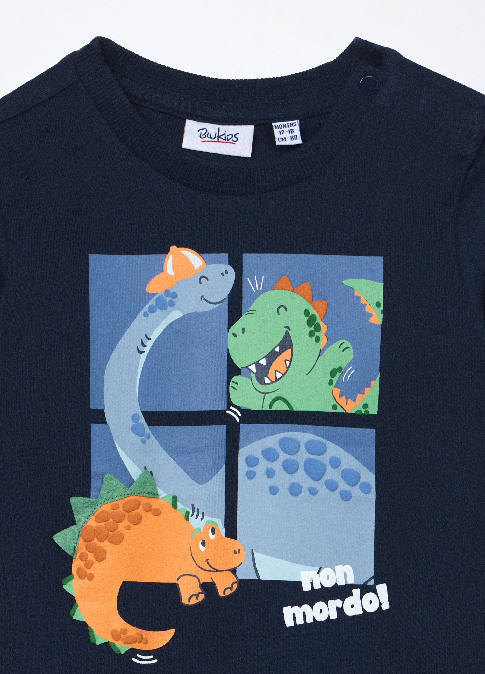 T-shirt in jersey di puro cotone neonato_2