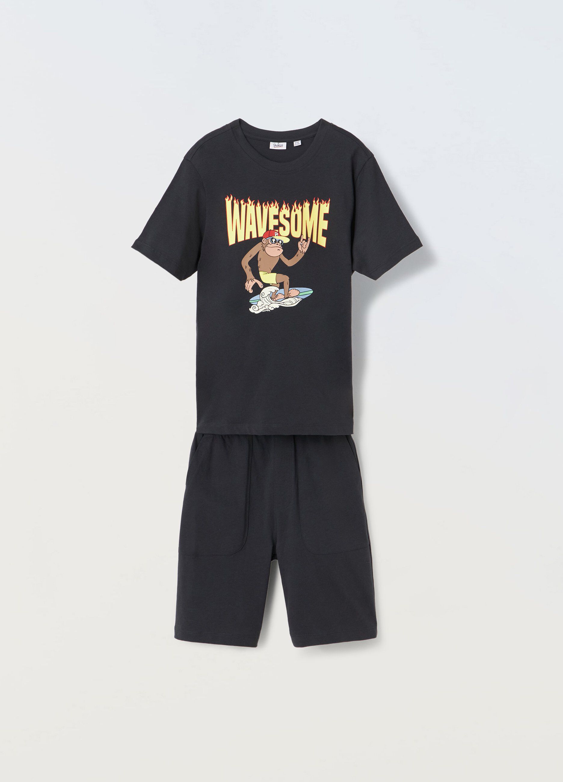 Jogging set in puro cotone ragazzo_0