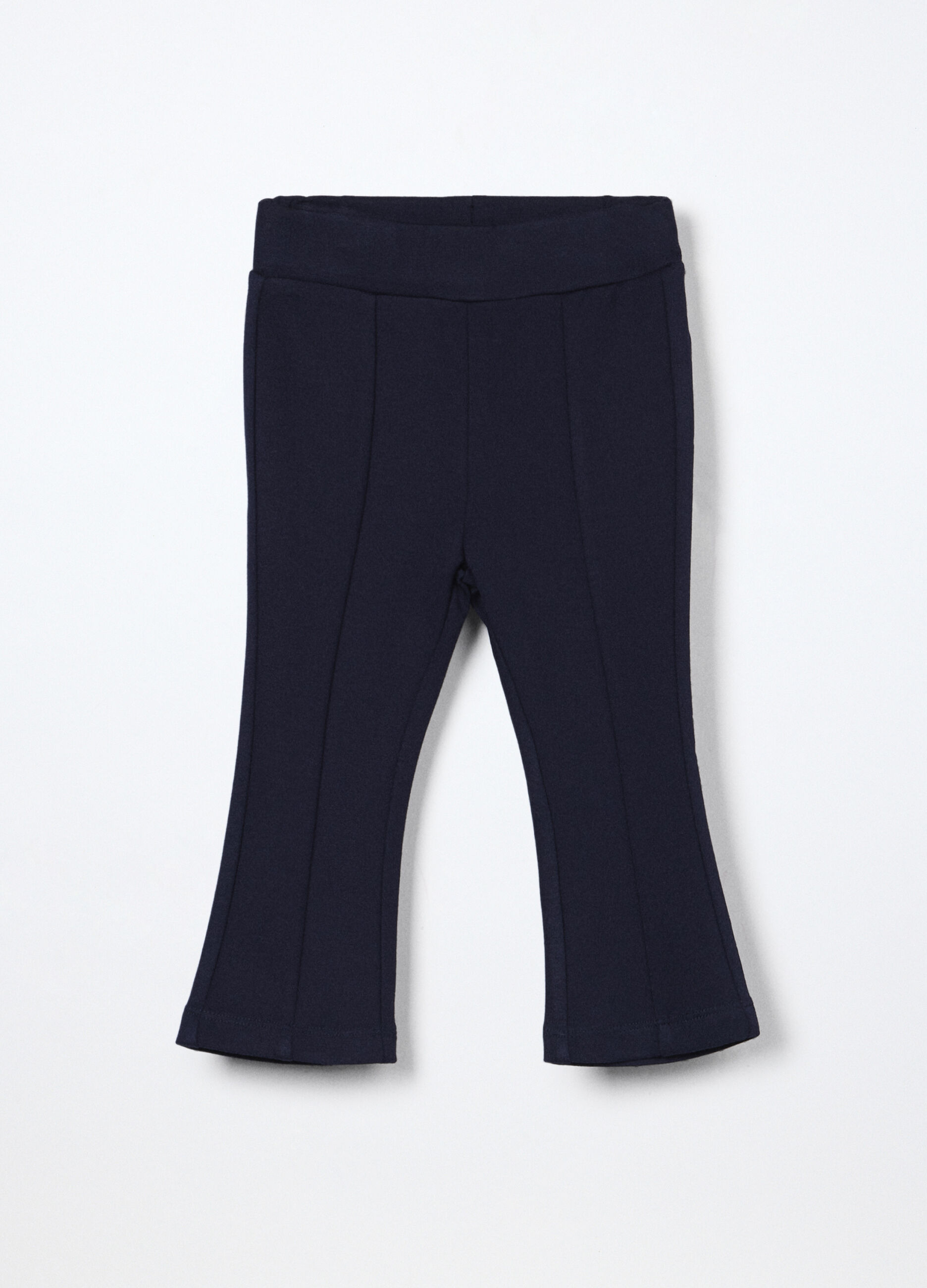 Leggings in misto viscosa stretch neonata_0