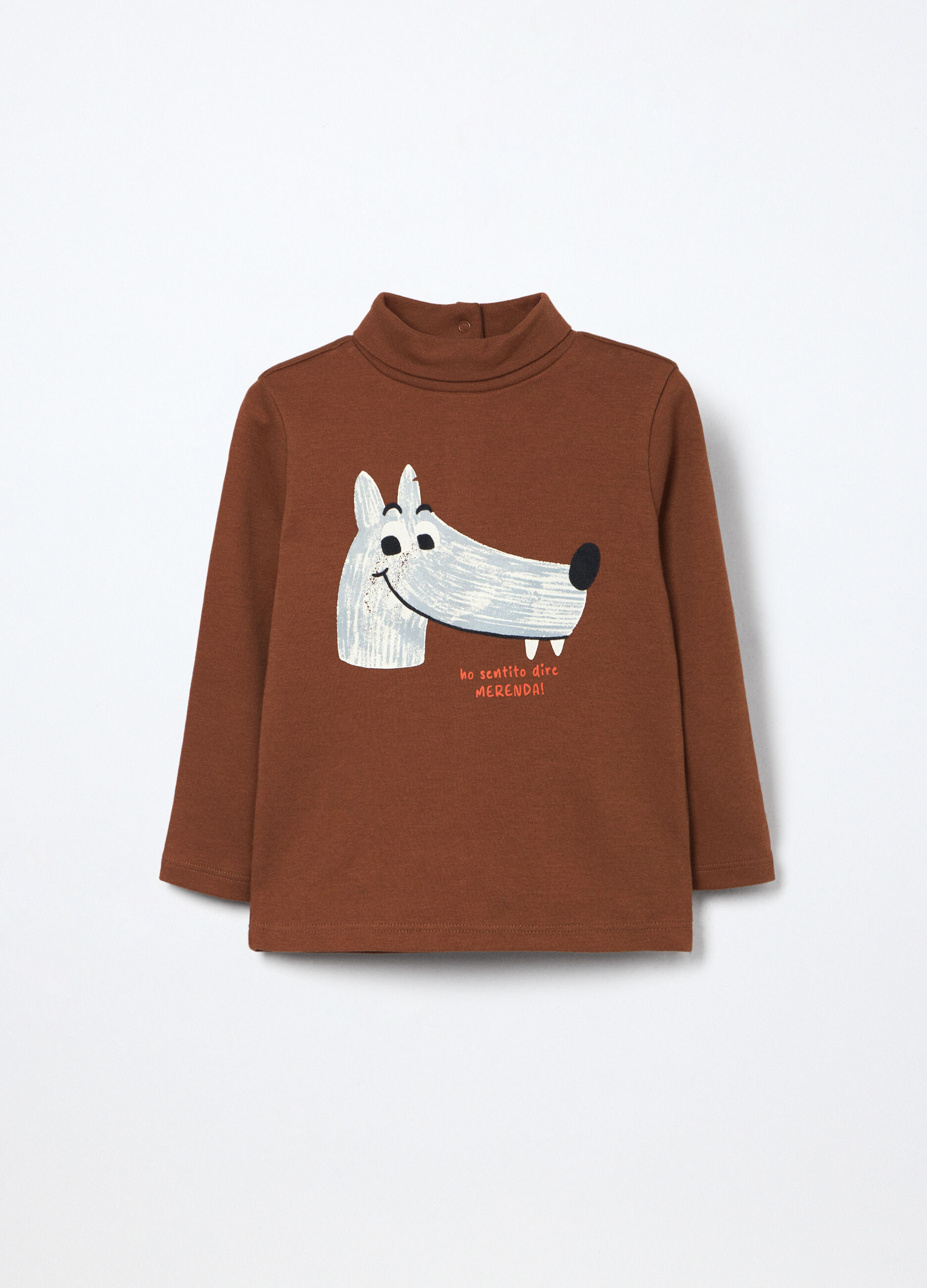 Lupetto in interlock di puro cotone neonato_0