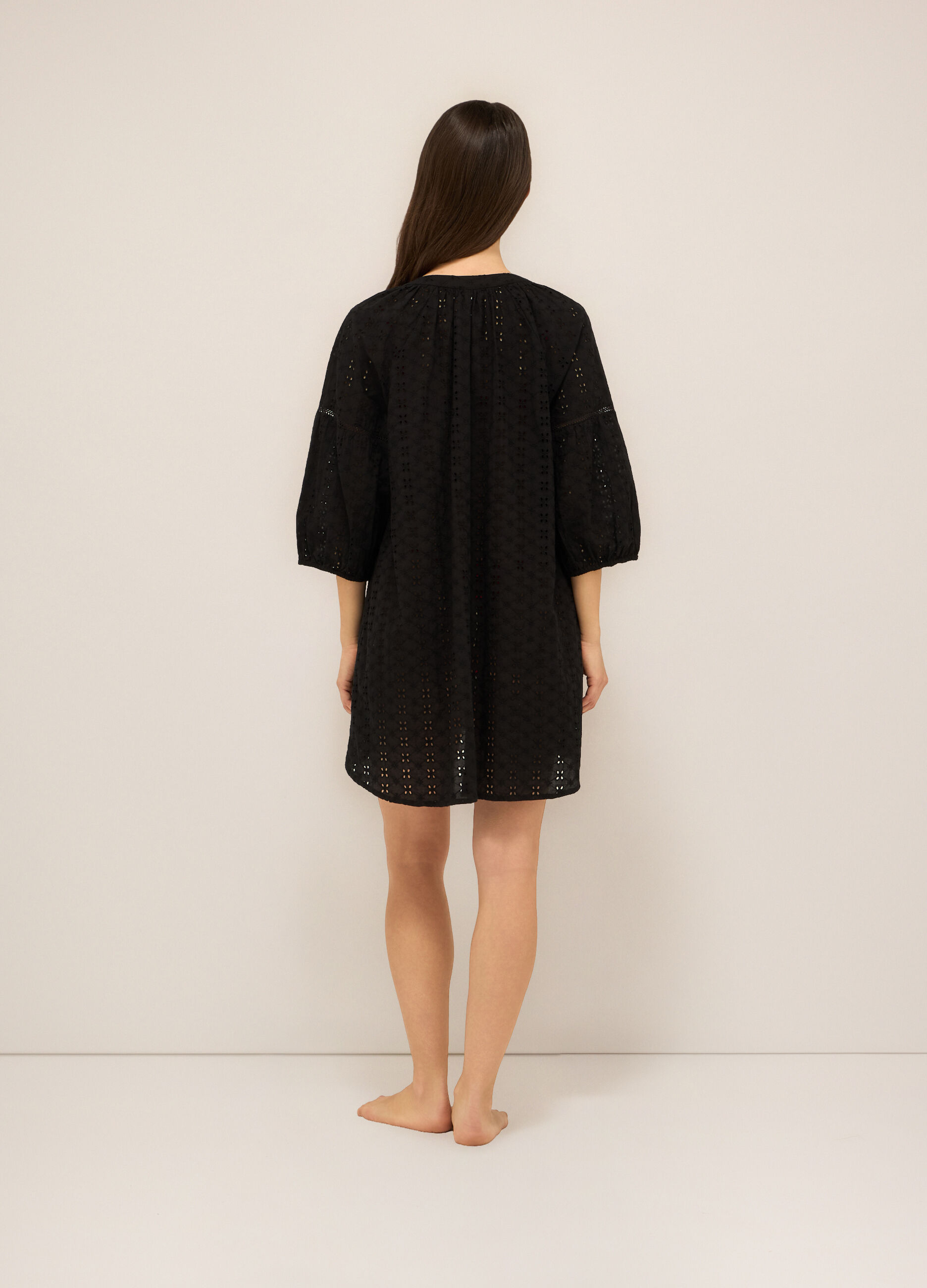 Copricostume in puro cotone sangallo donna_1
