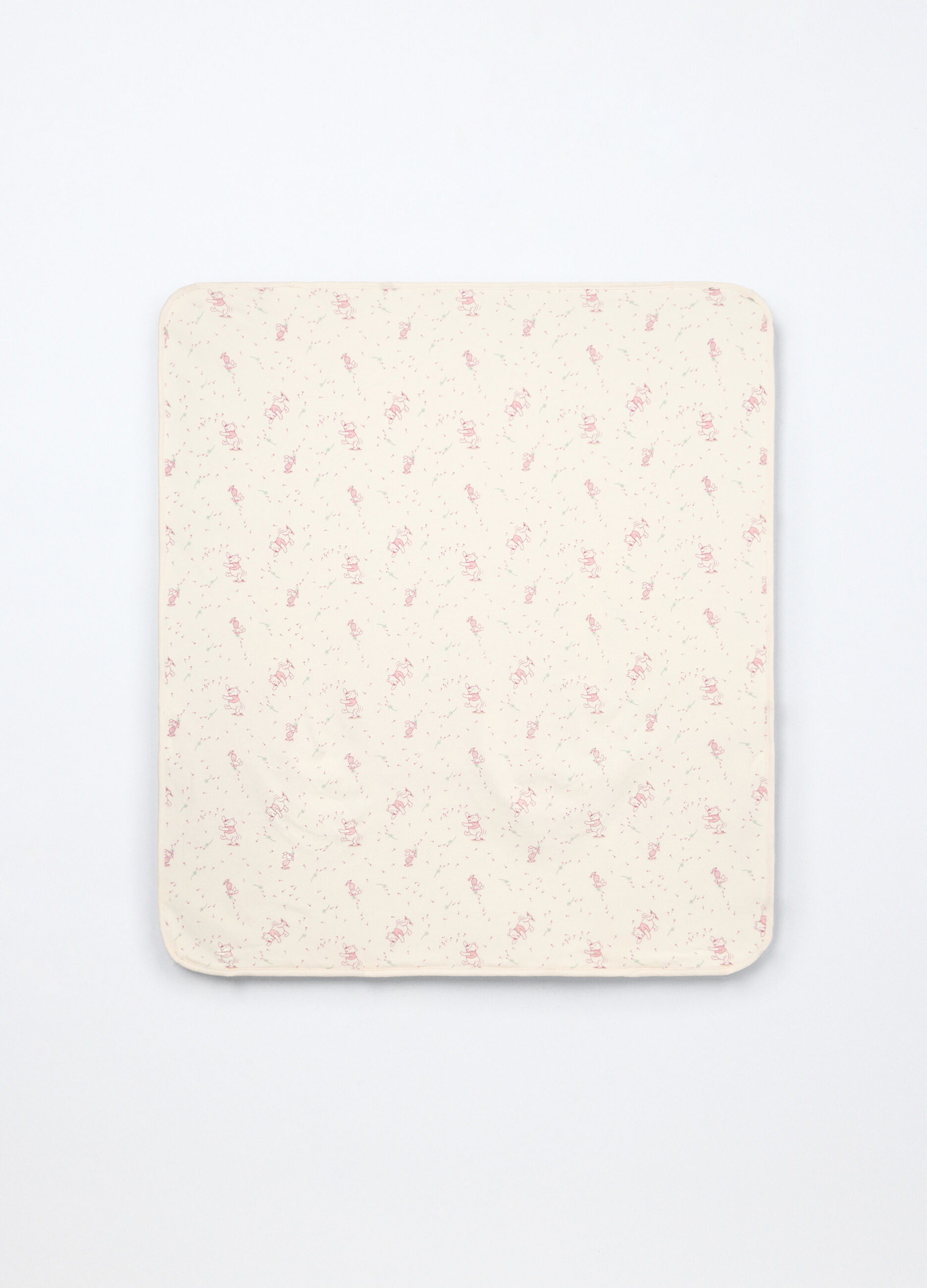 Copertina in interlock di puro cotone neonata_0