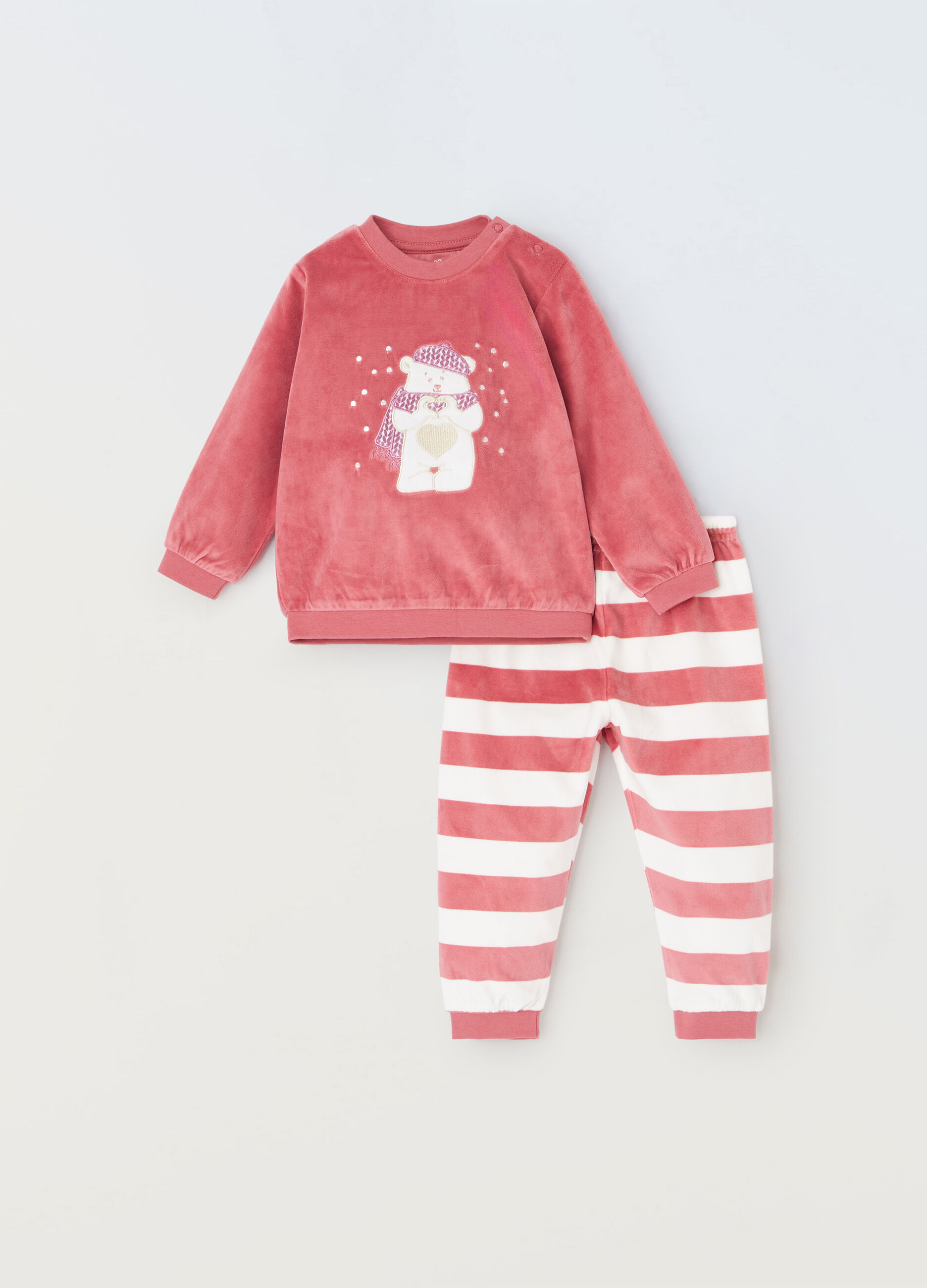 Set pigiama velour neonata_0