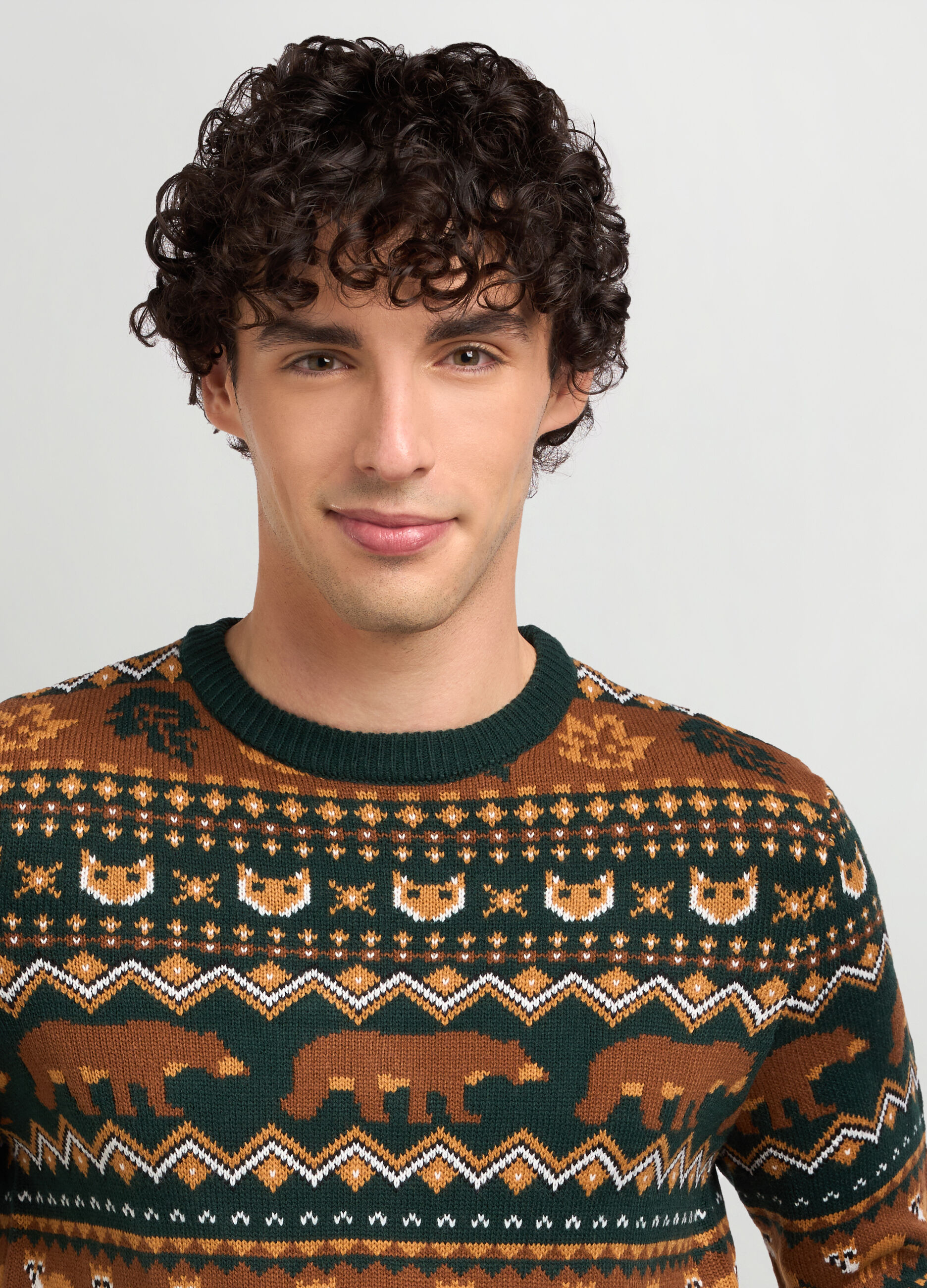 Maglione girocollo autunnale uomo_2