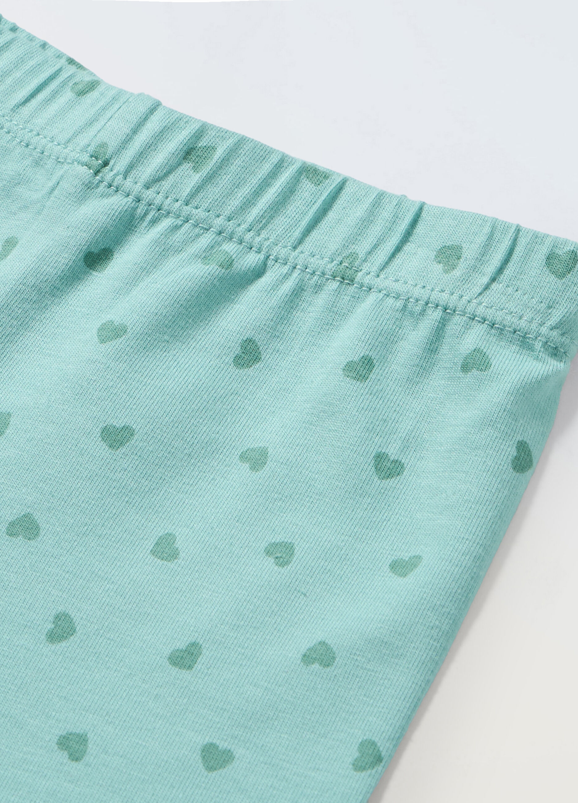 Leggings in cotone stretch neonata_1