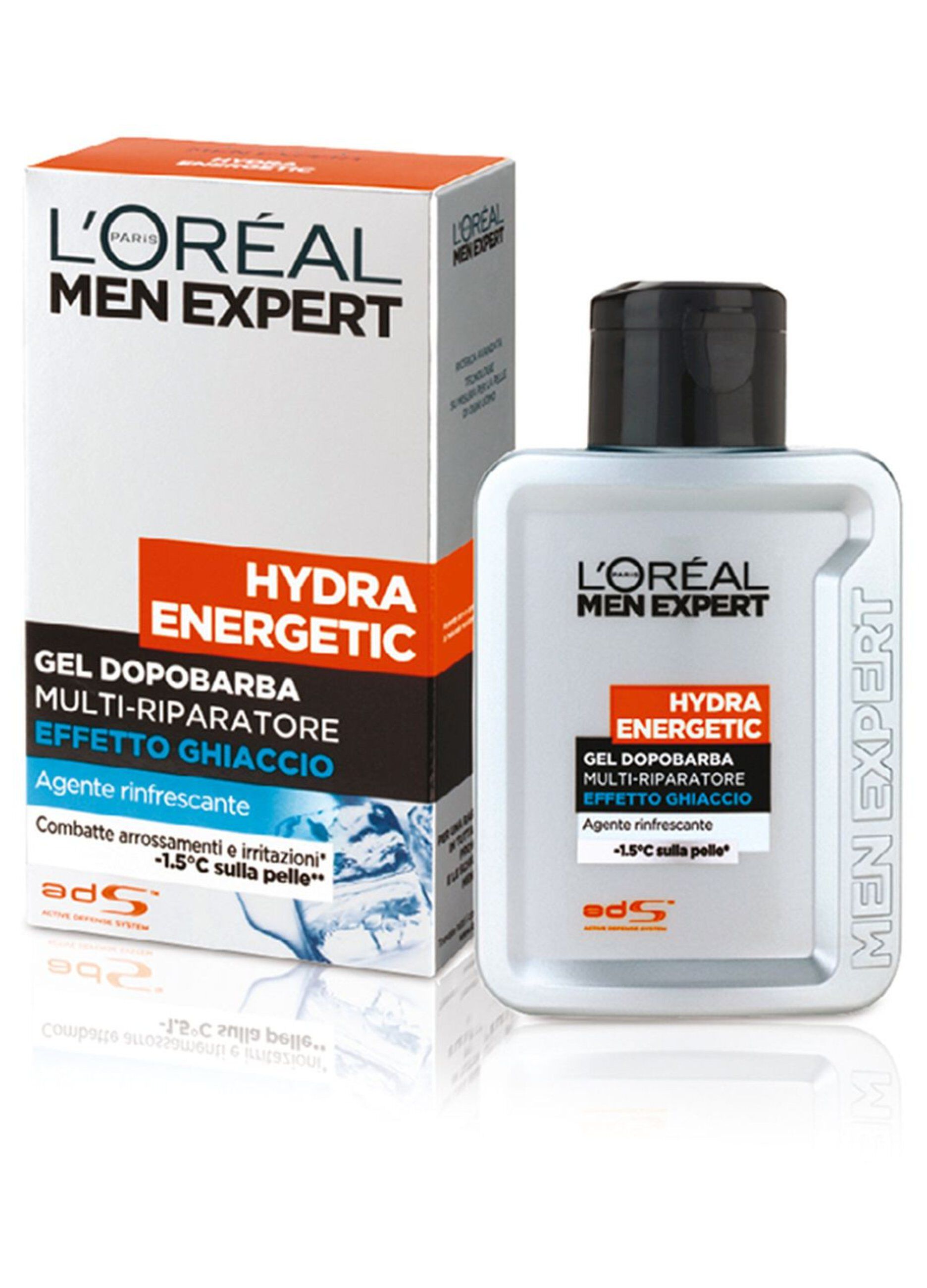 L'Oréal Paris Men Expert Dopobarba Hydra Energetic, Azione Multi-riparatrice Effetto Ghiaccio._0