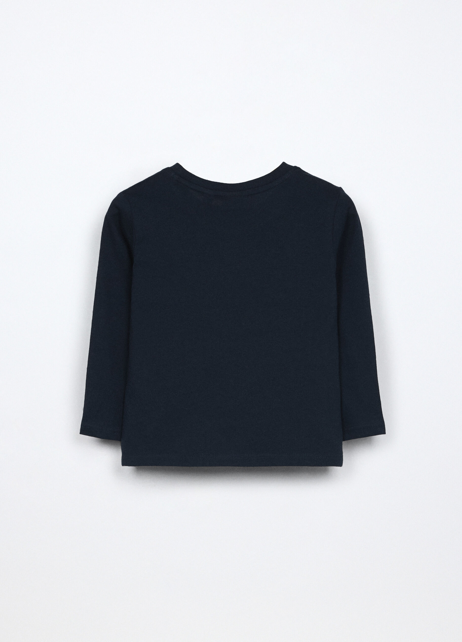 T-shirt in jersey di puro cotone neonato _1