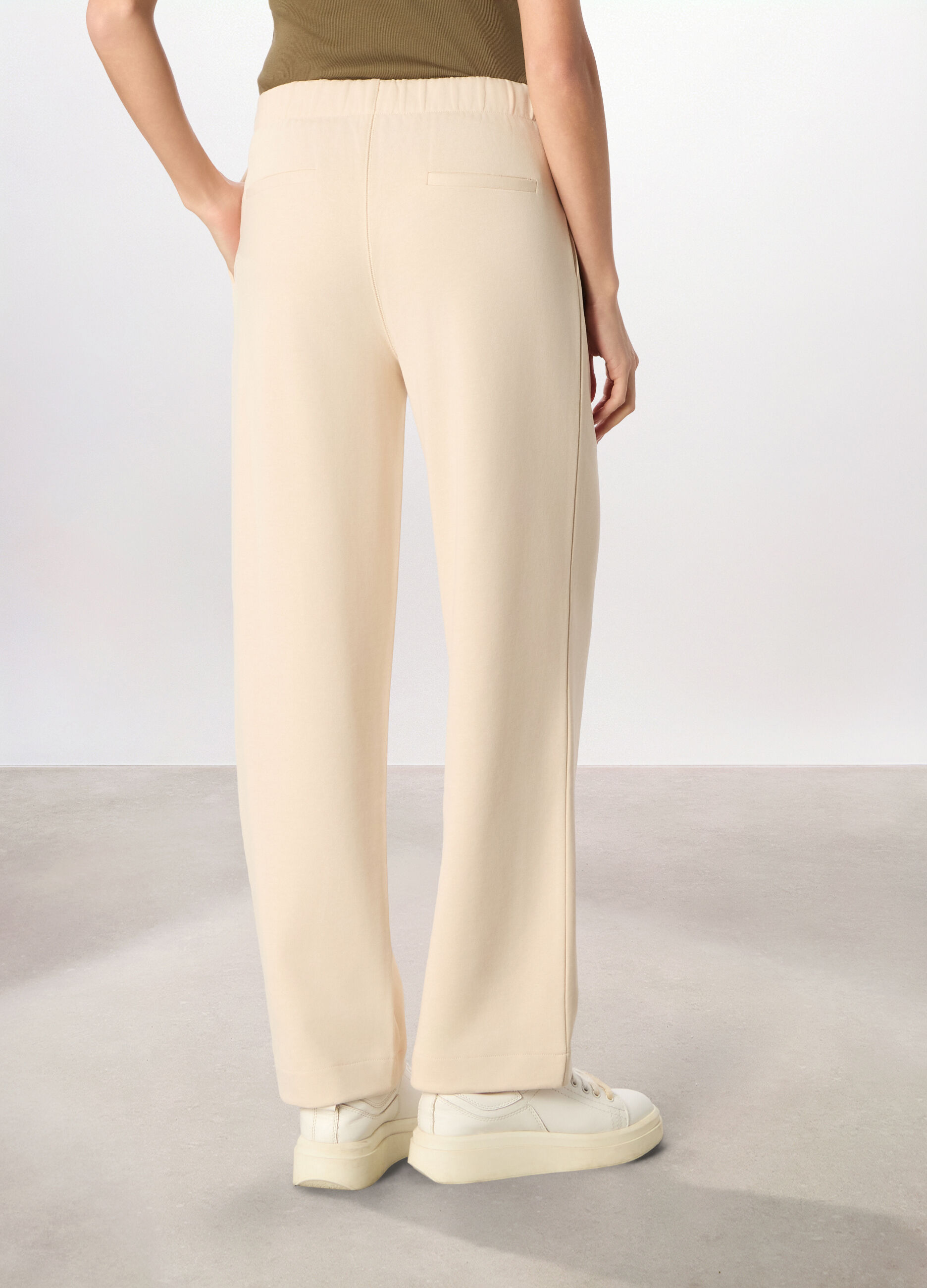 Jogger in misto cotone fleece Holistic fitness donna_1