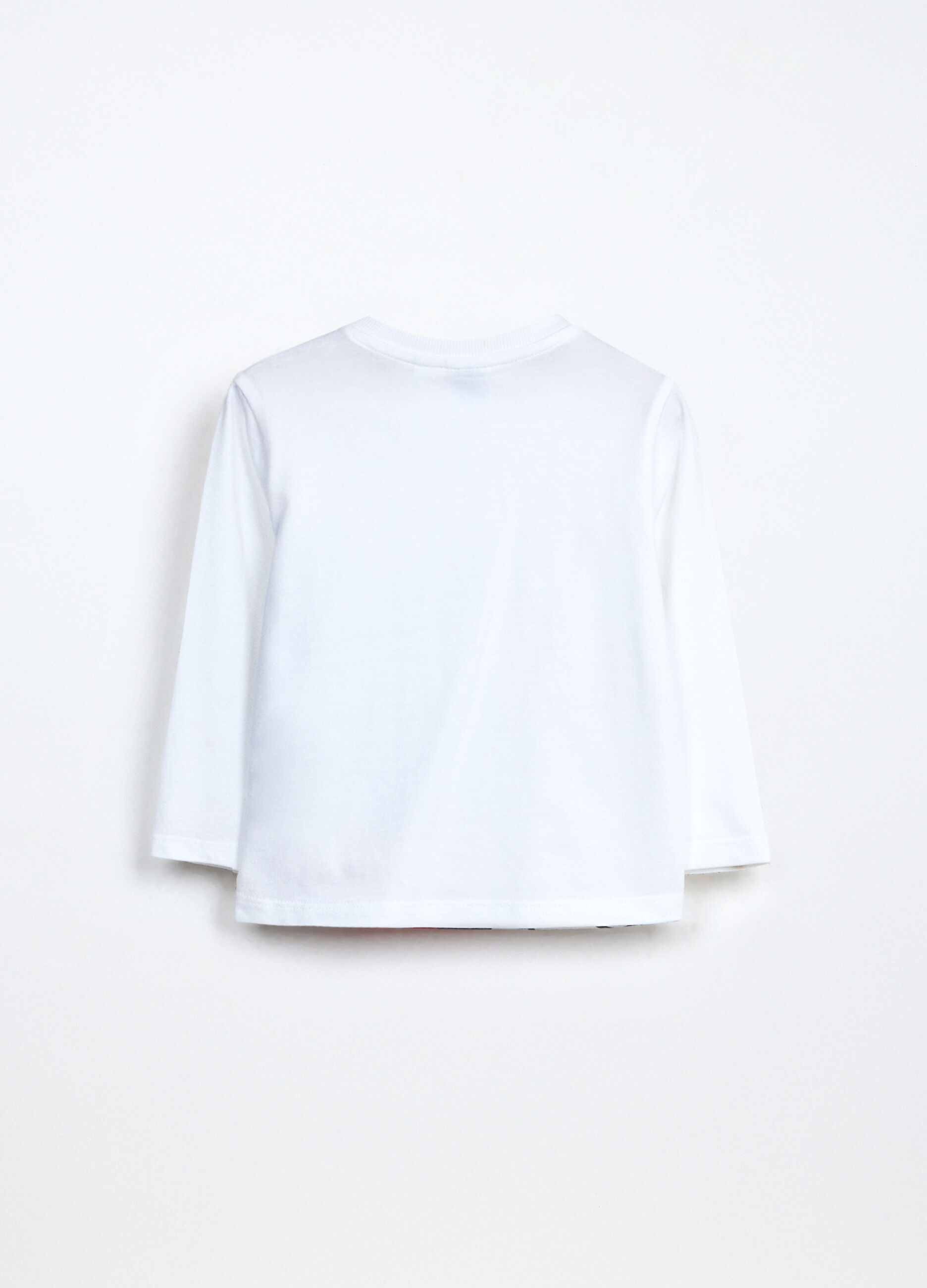 T-shirt in jersey di puro cotone neonato_1