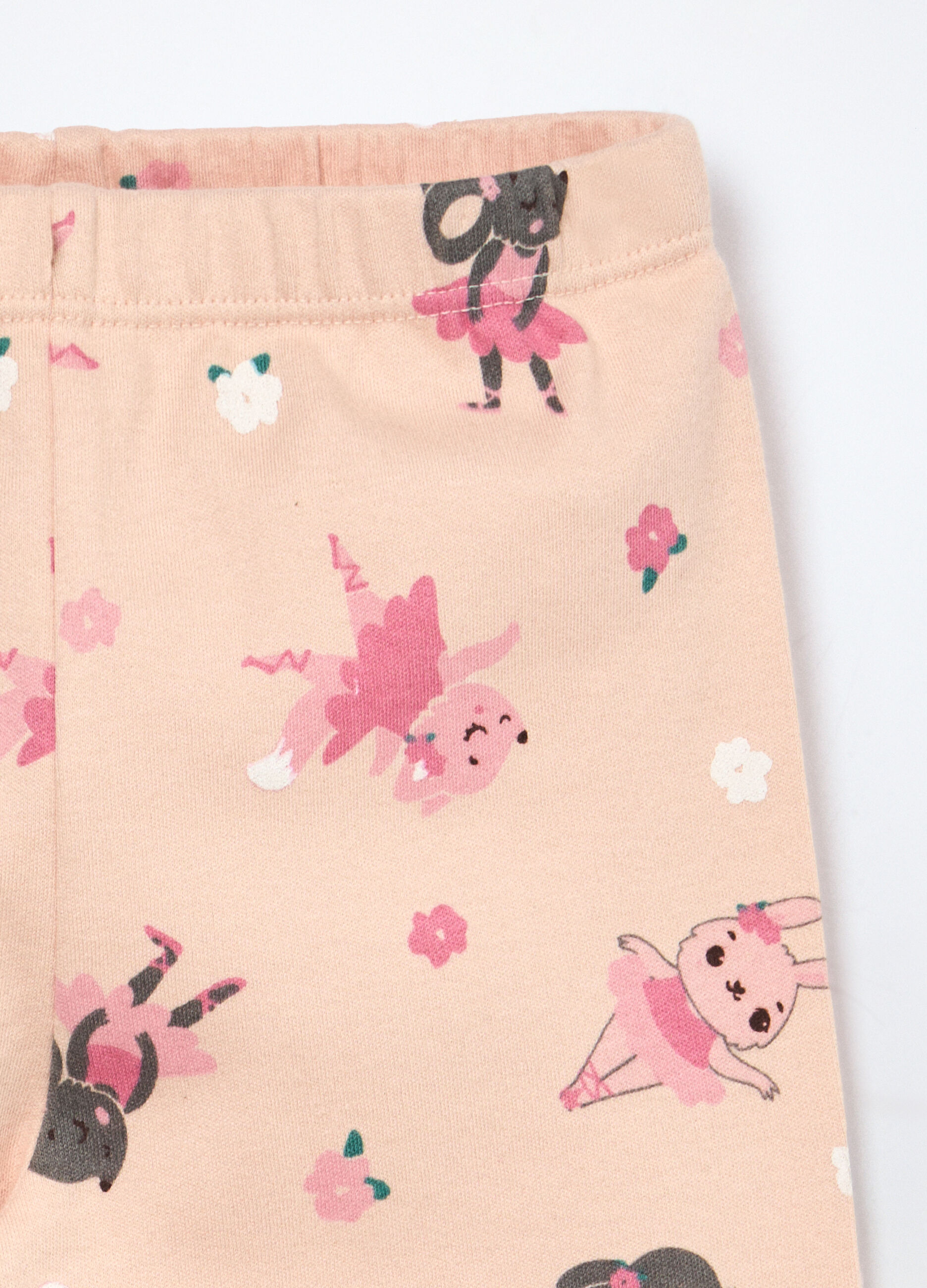 Set pigiama lungo in jersey di puro cotone neonata_3