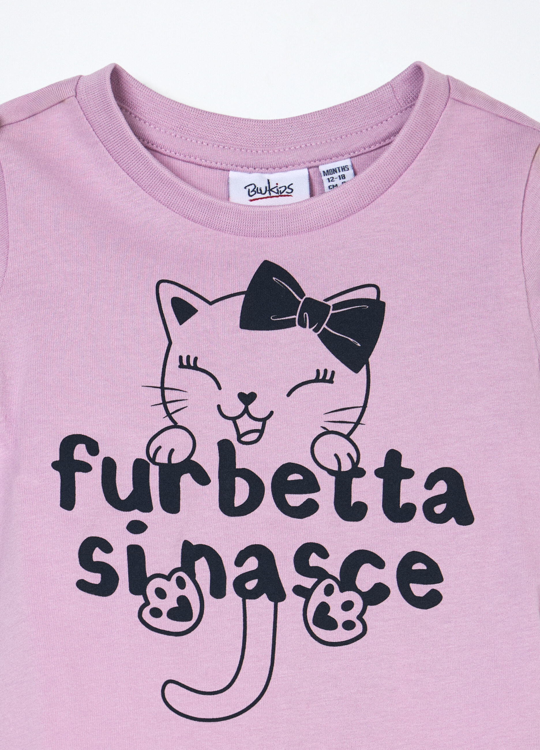 T-shirt in jersey di puro cotone neonata_2