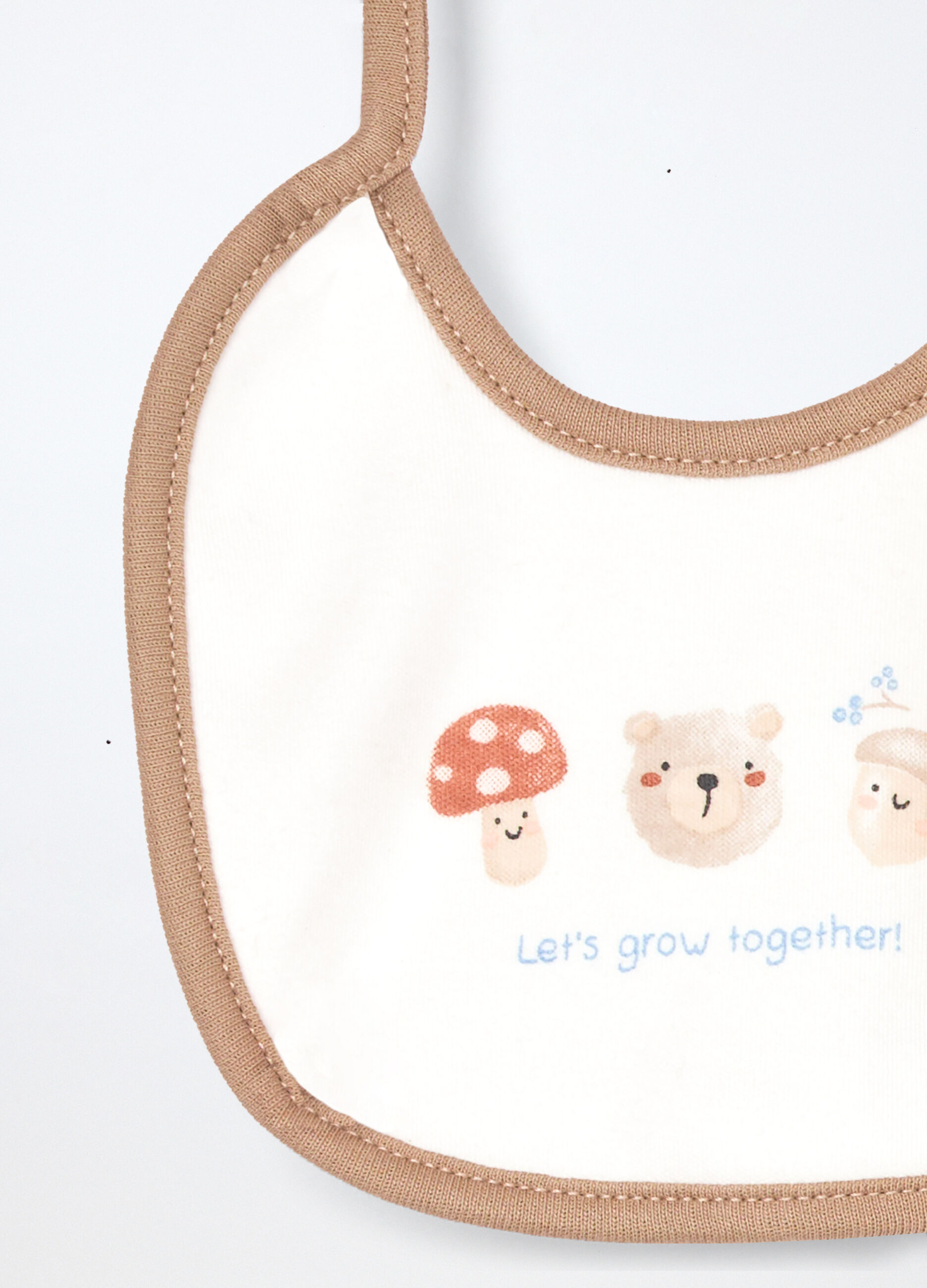 Pack 2 bavaglini in interlock di puro cotone_1