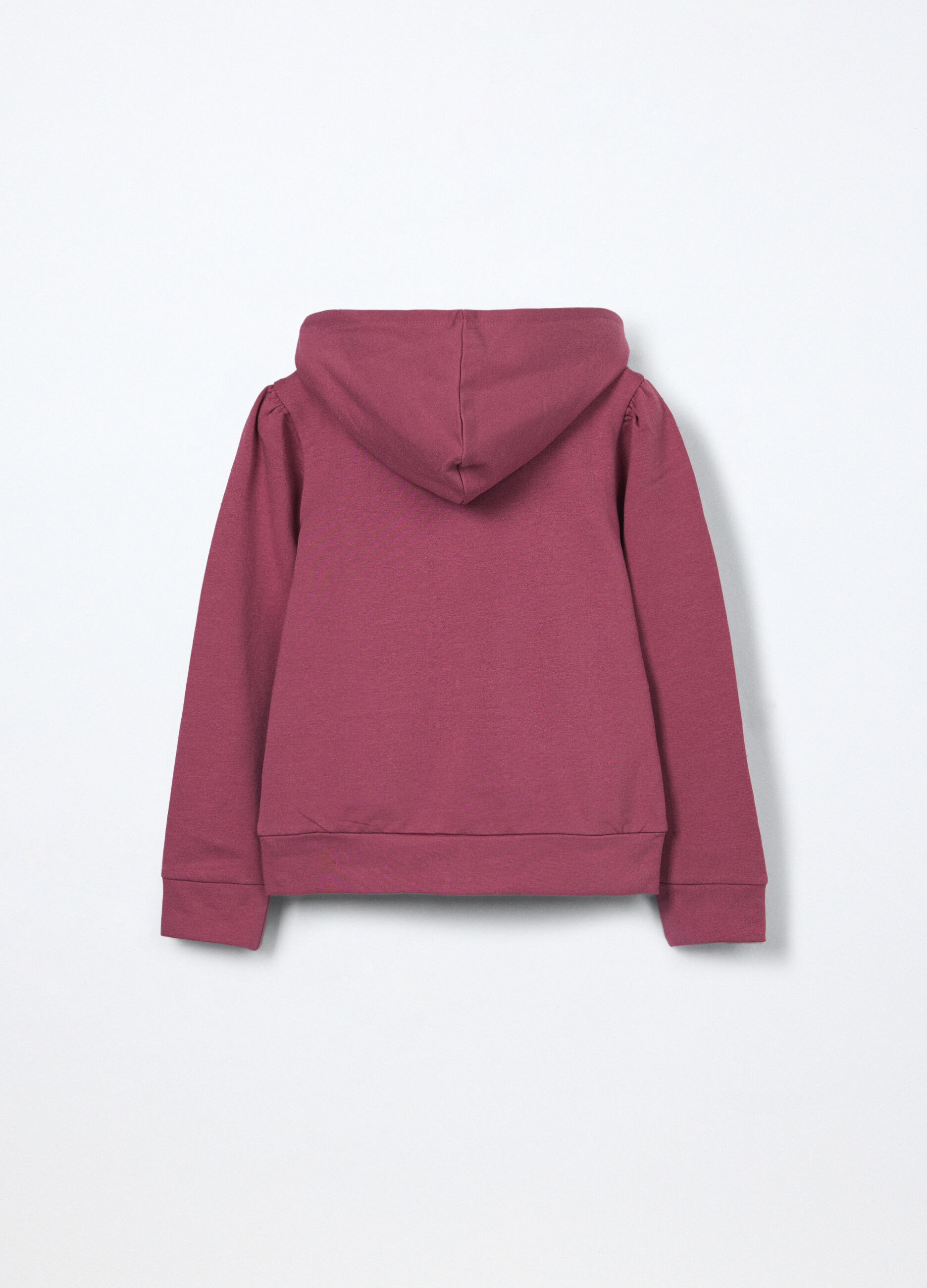 Felpa in cotone stretch bambina_1