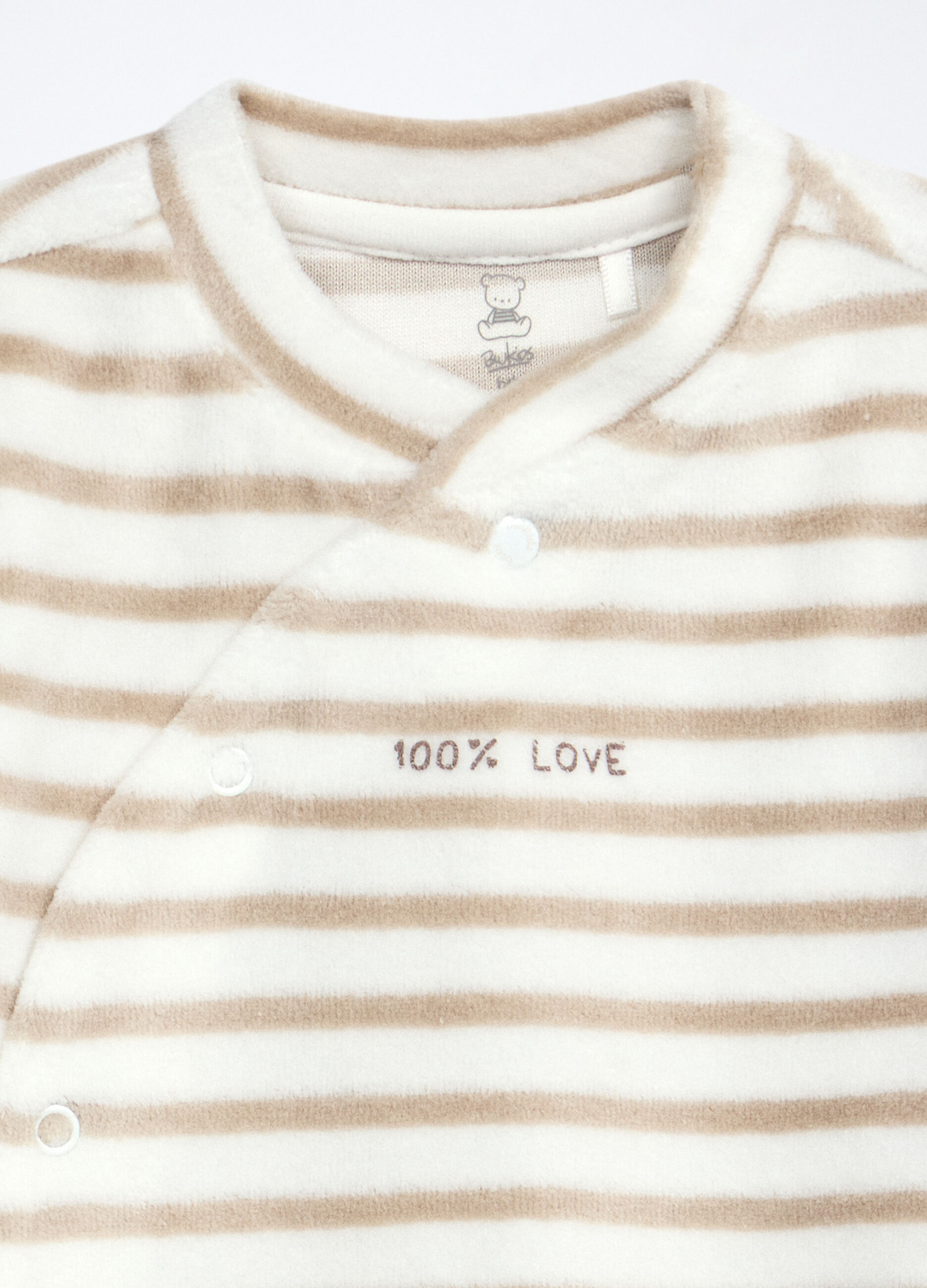 Pack 2 t-shirt velour neonato_2