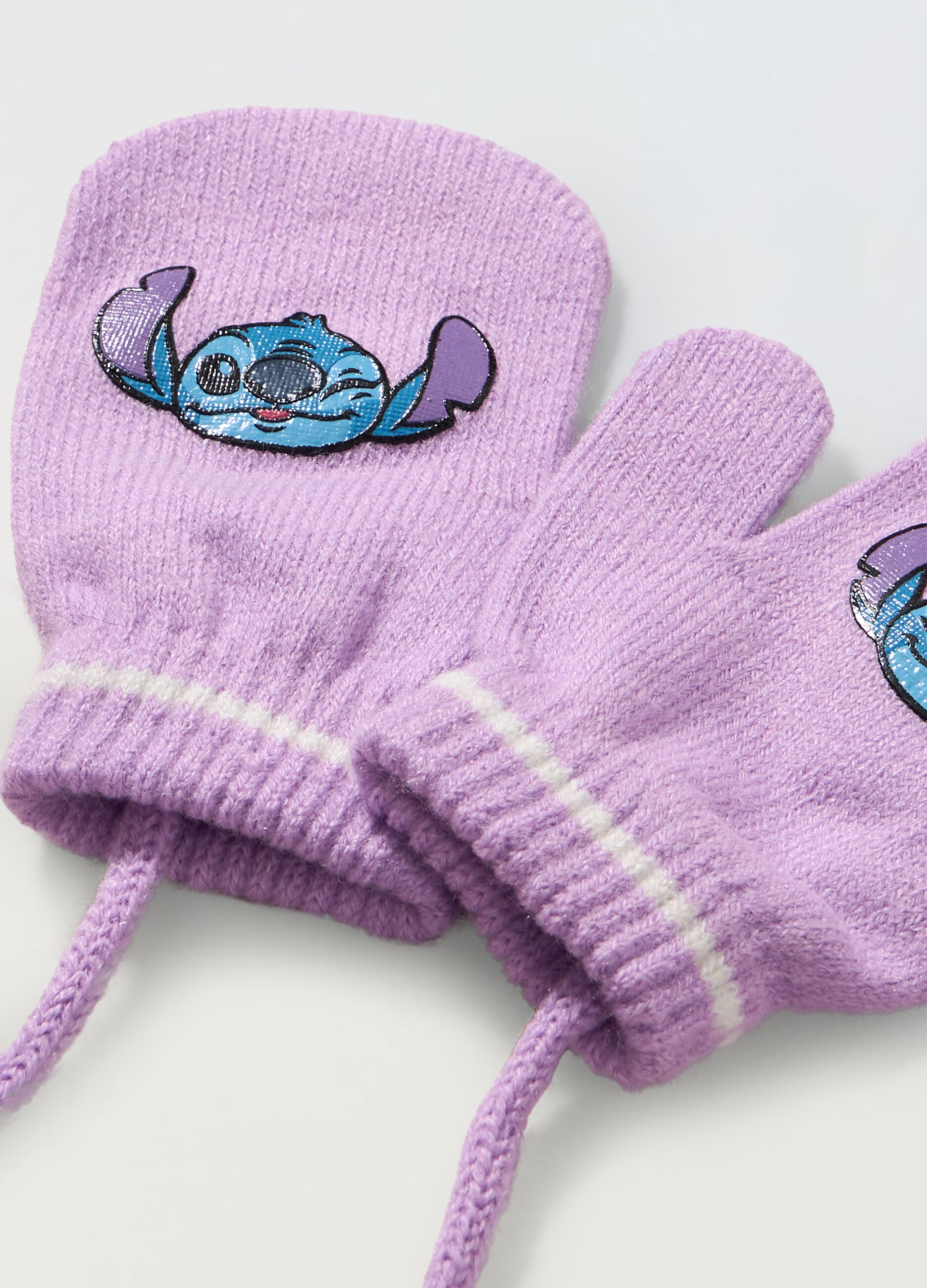 Muffole tricot con laccetto neonata_1