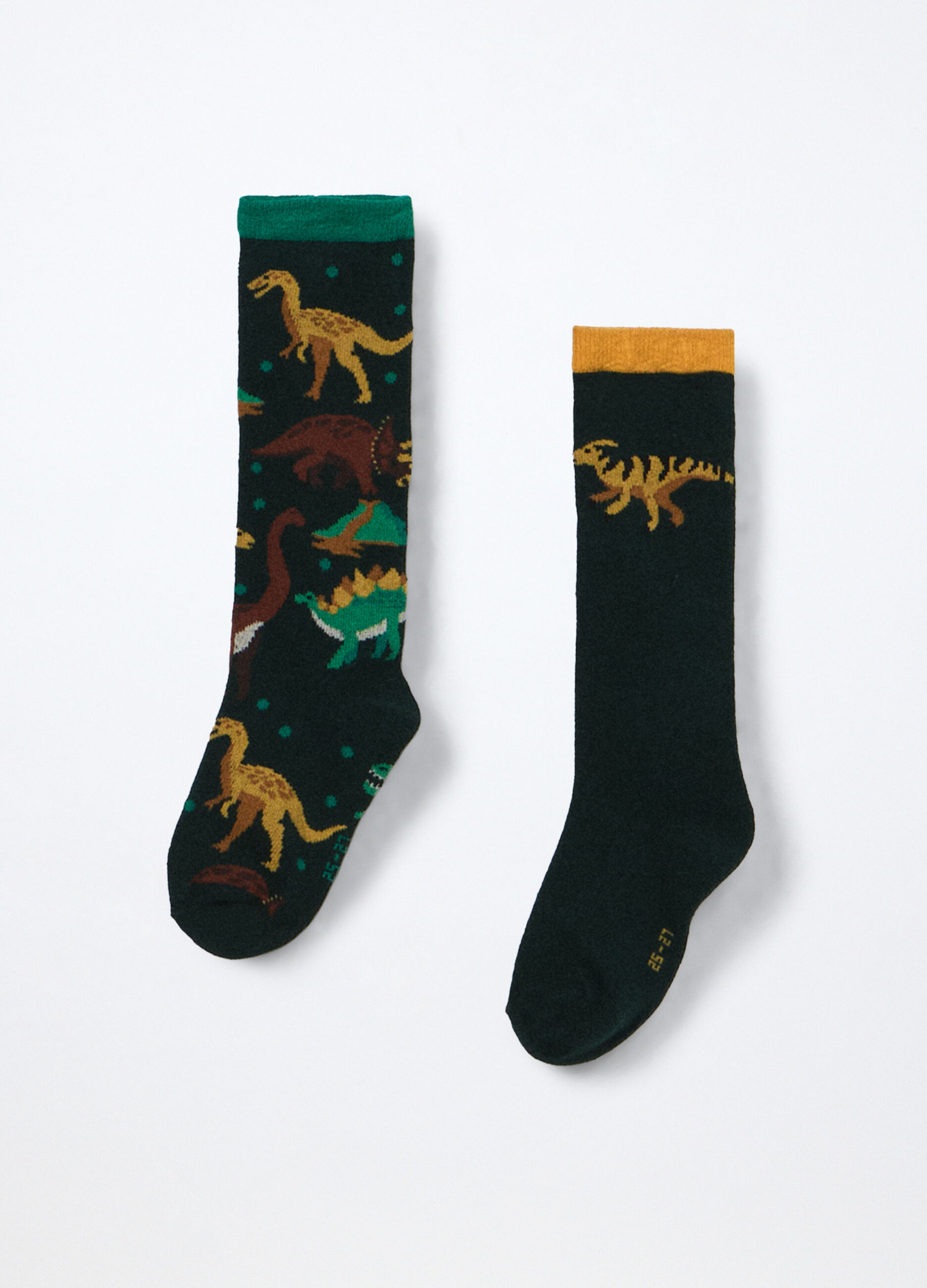 Pack 2 calze lunghe misto cotone bambino_1