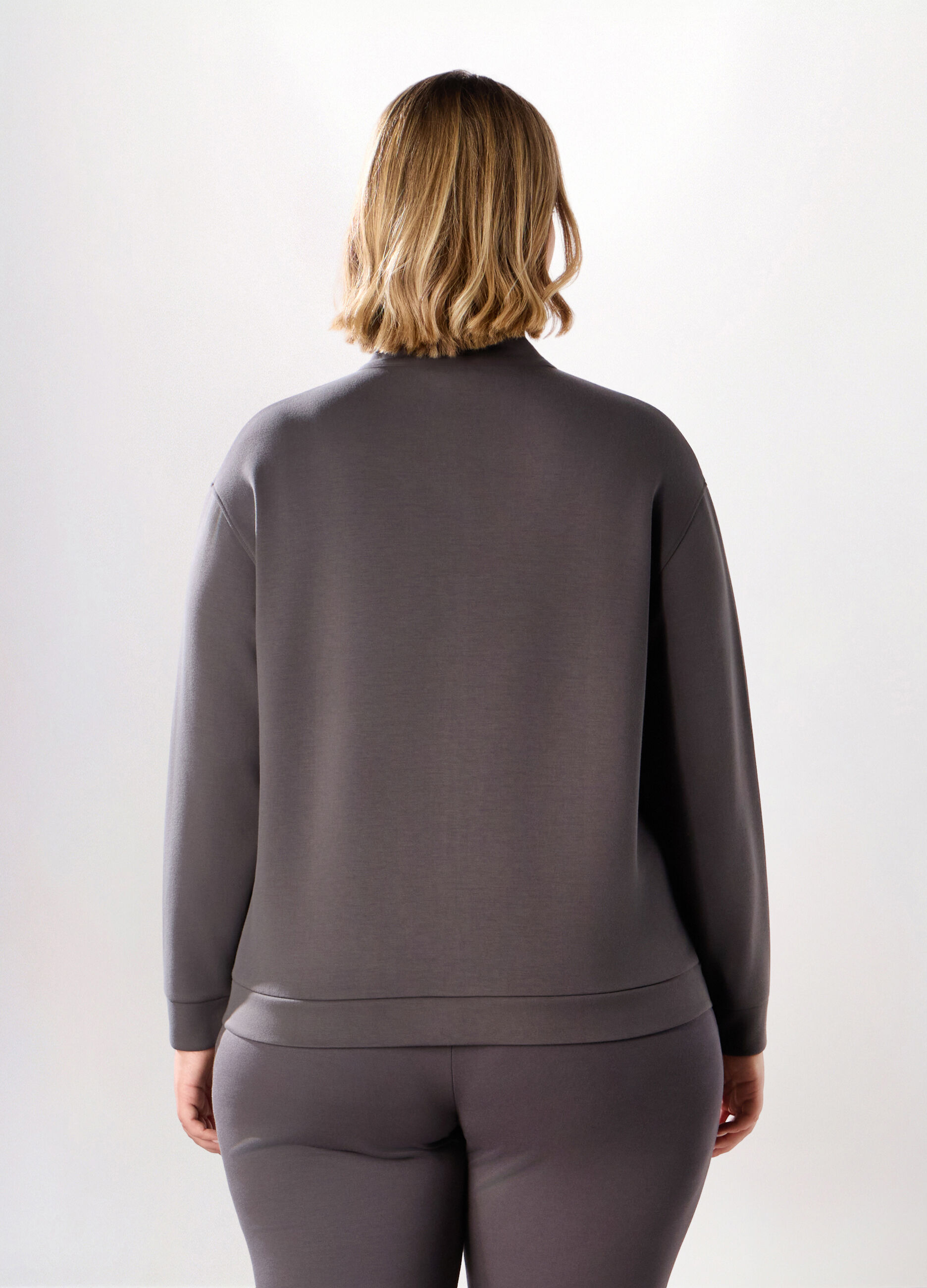 Felpa sportiva misto viscosa donna curvy_1