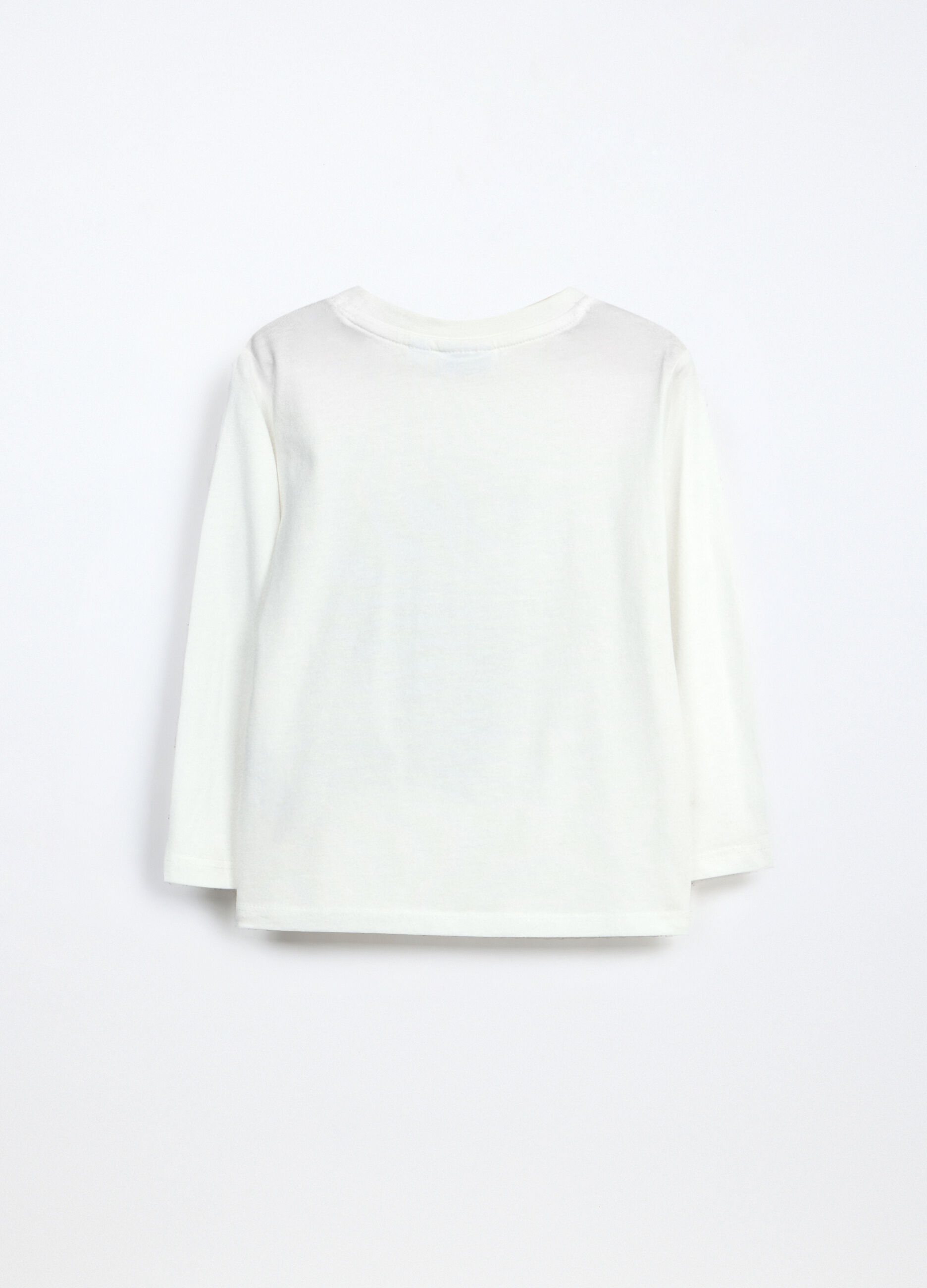 T-shirt in jersey di puro cotone neonato_1