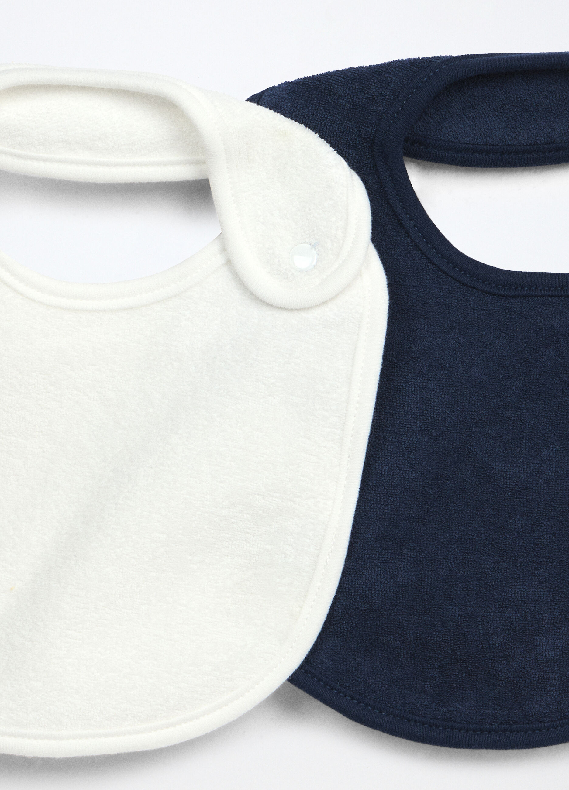 Pack 4 bavaglini in spugna di puro cotone _1