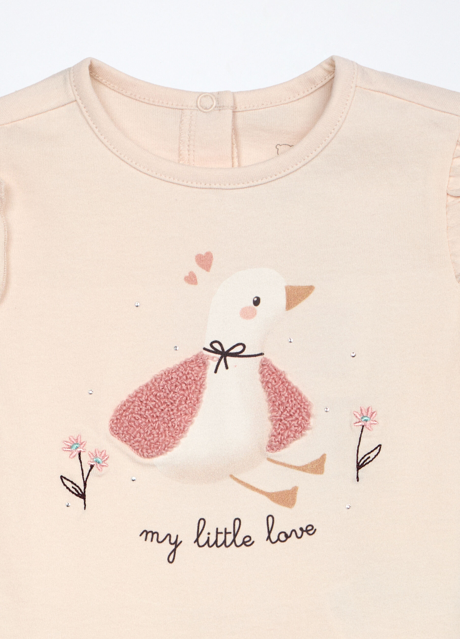 T-shirt in jersey di puro cotone neonata_2