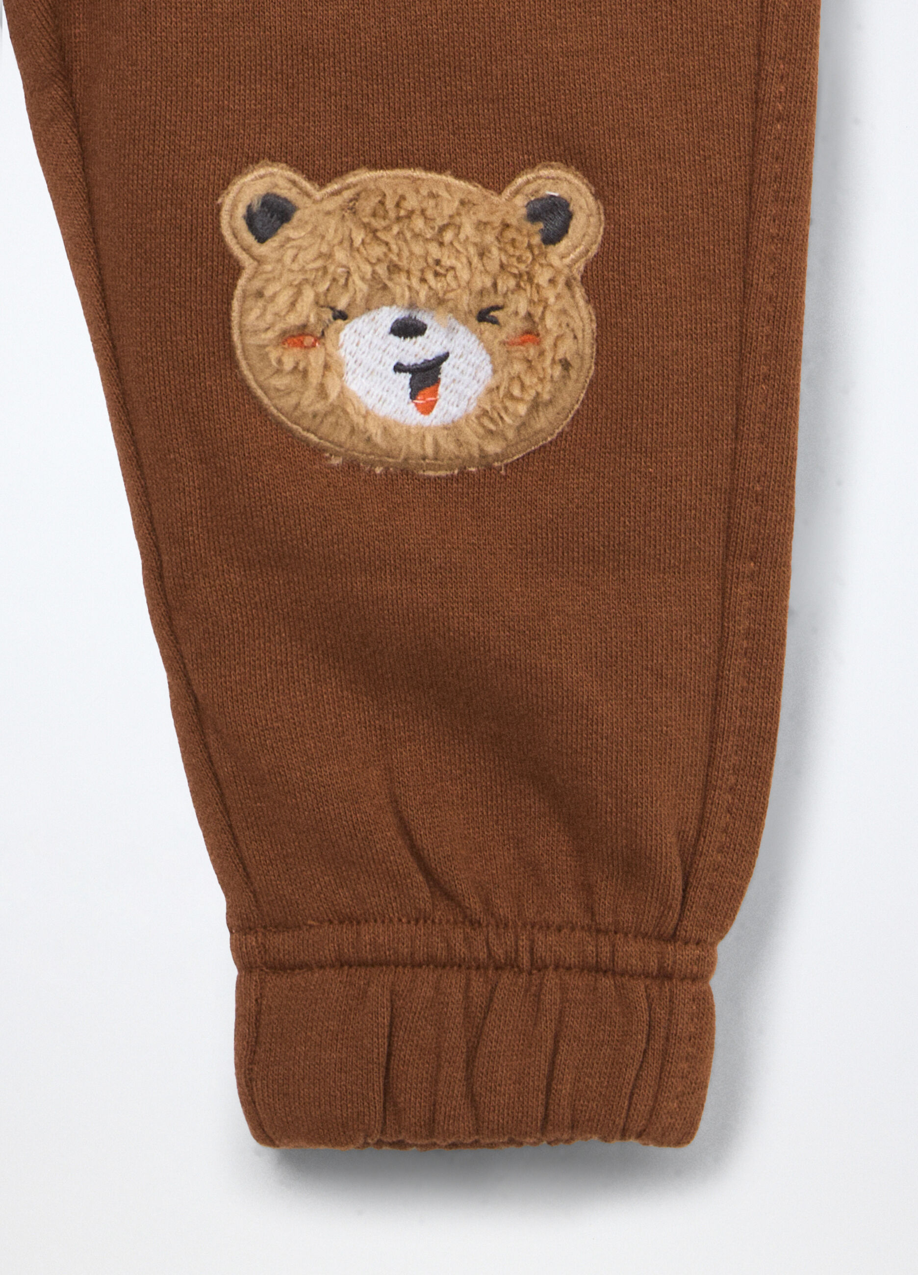 Jogging set in felpa si puro cotone neonato_3