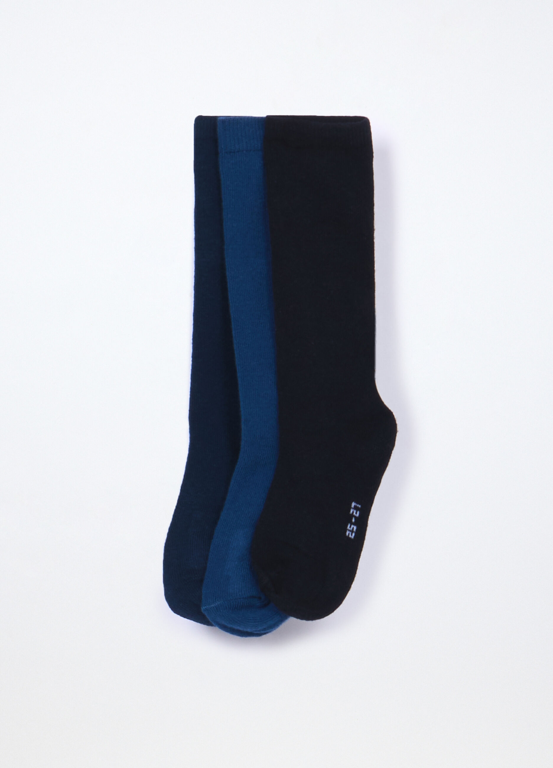 Pack 3 calze lunghe misto cotone bambino_1