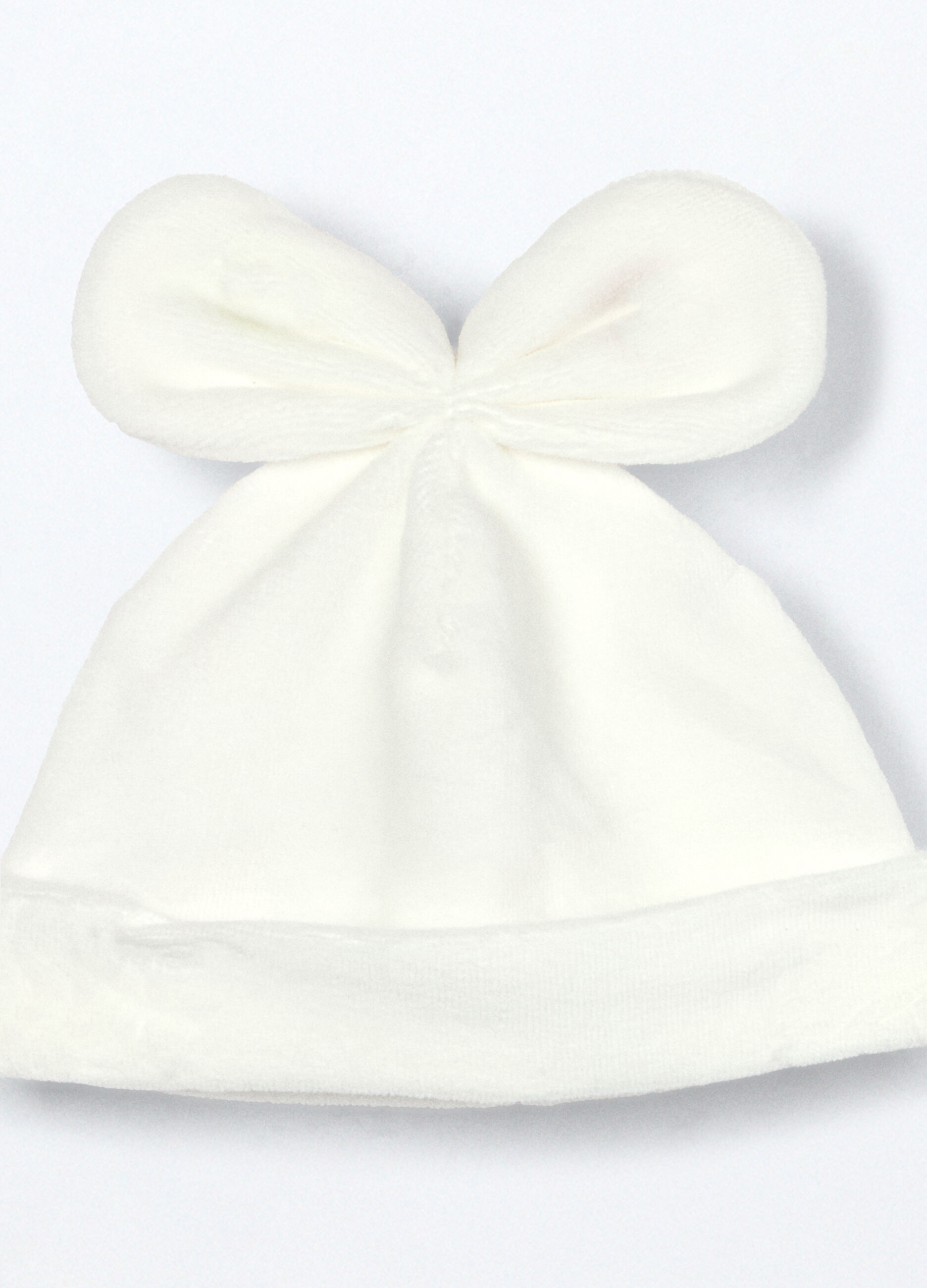 Berretto misto cotone velour_2