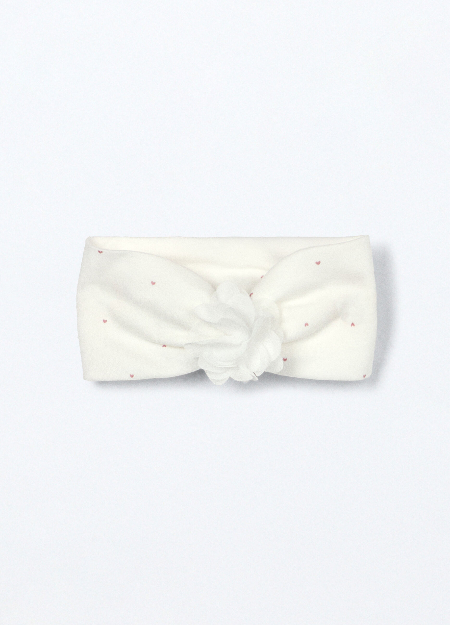 Fascetta in interlock di puro cotone neonata_0