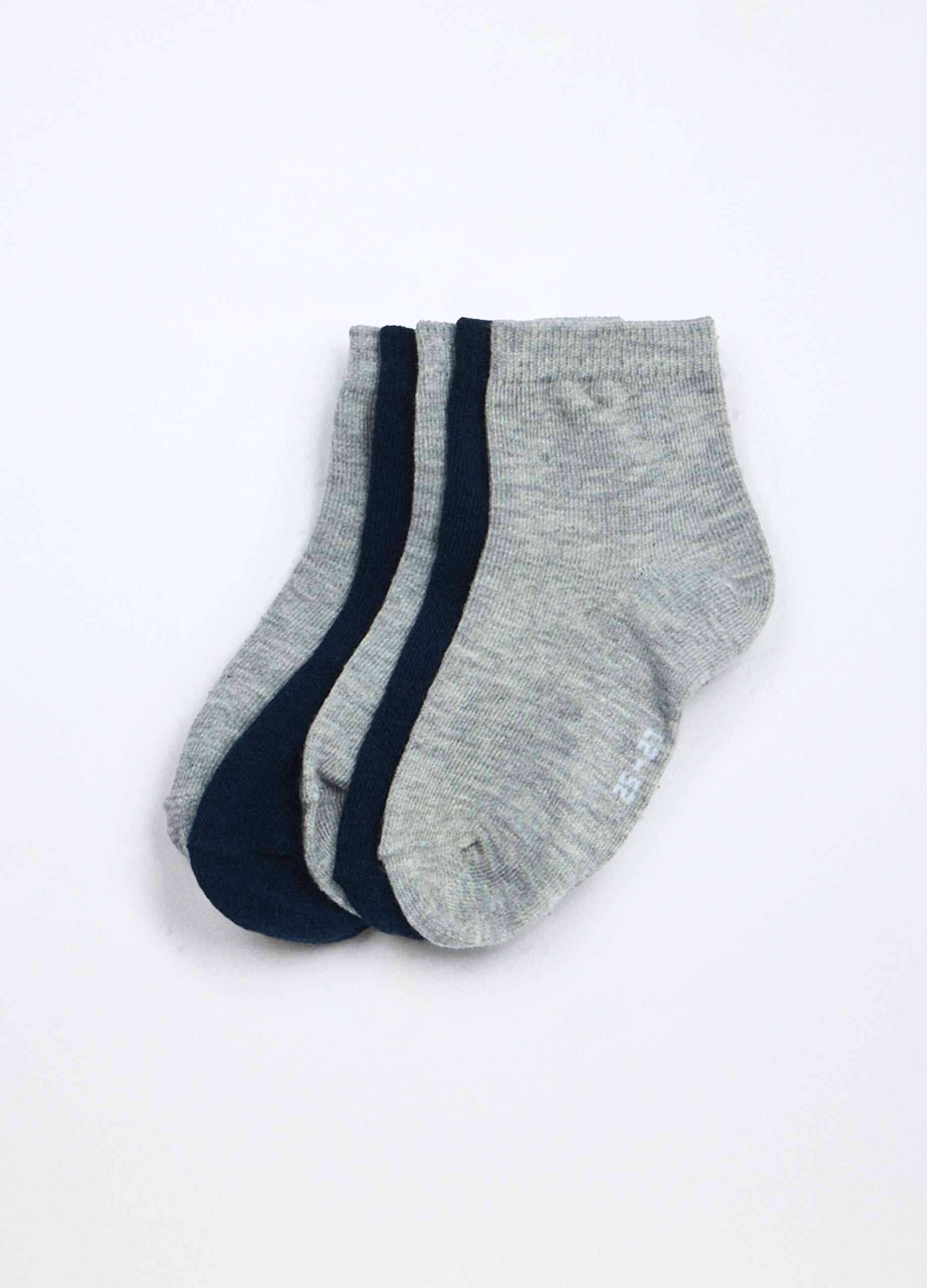 Pack 5 calzini corti misto cotone _0