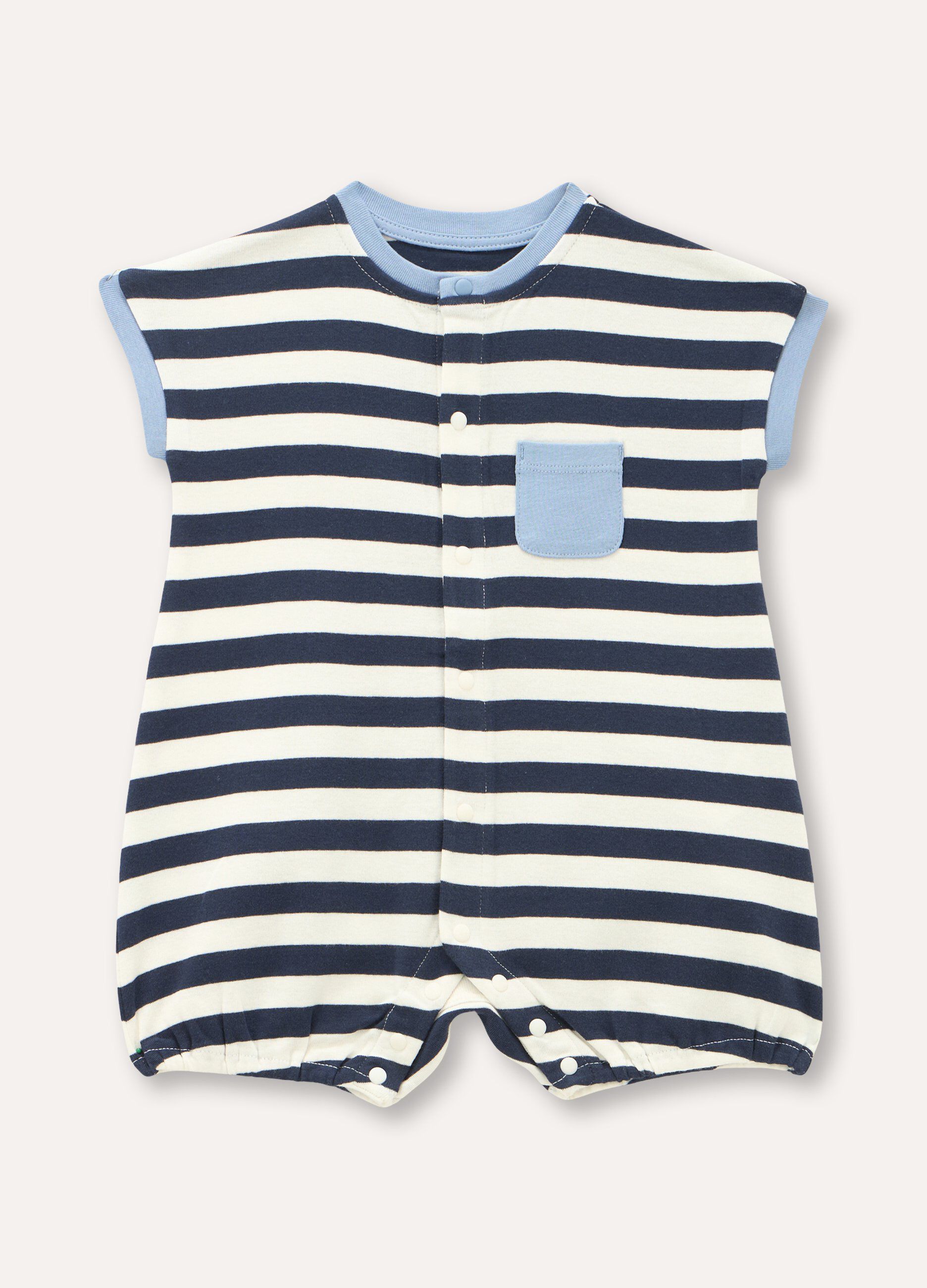 Pigiama tutina in puro cotone neonato_0