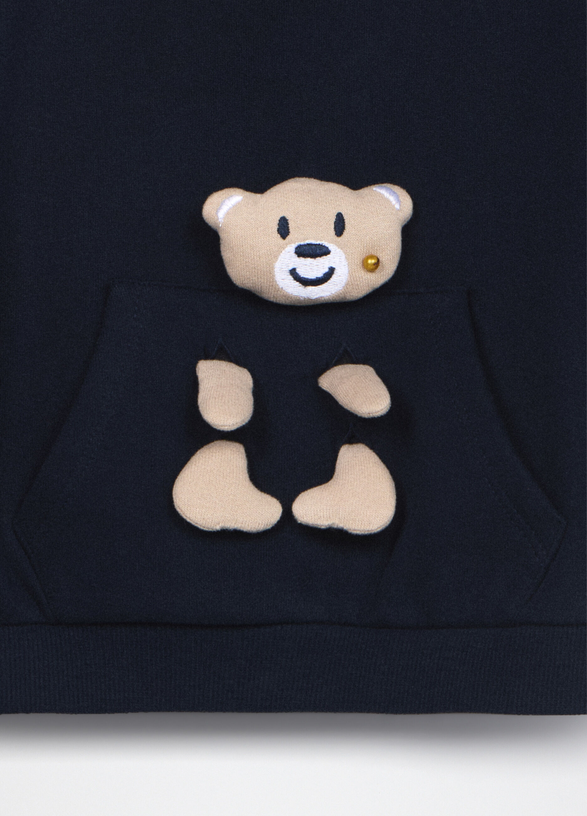 Jogging set in puro cotone fleece neonato_2