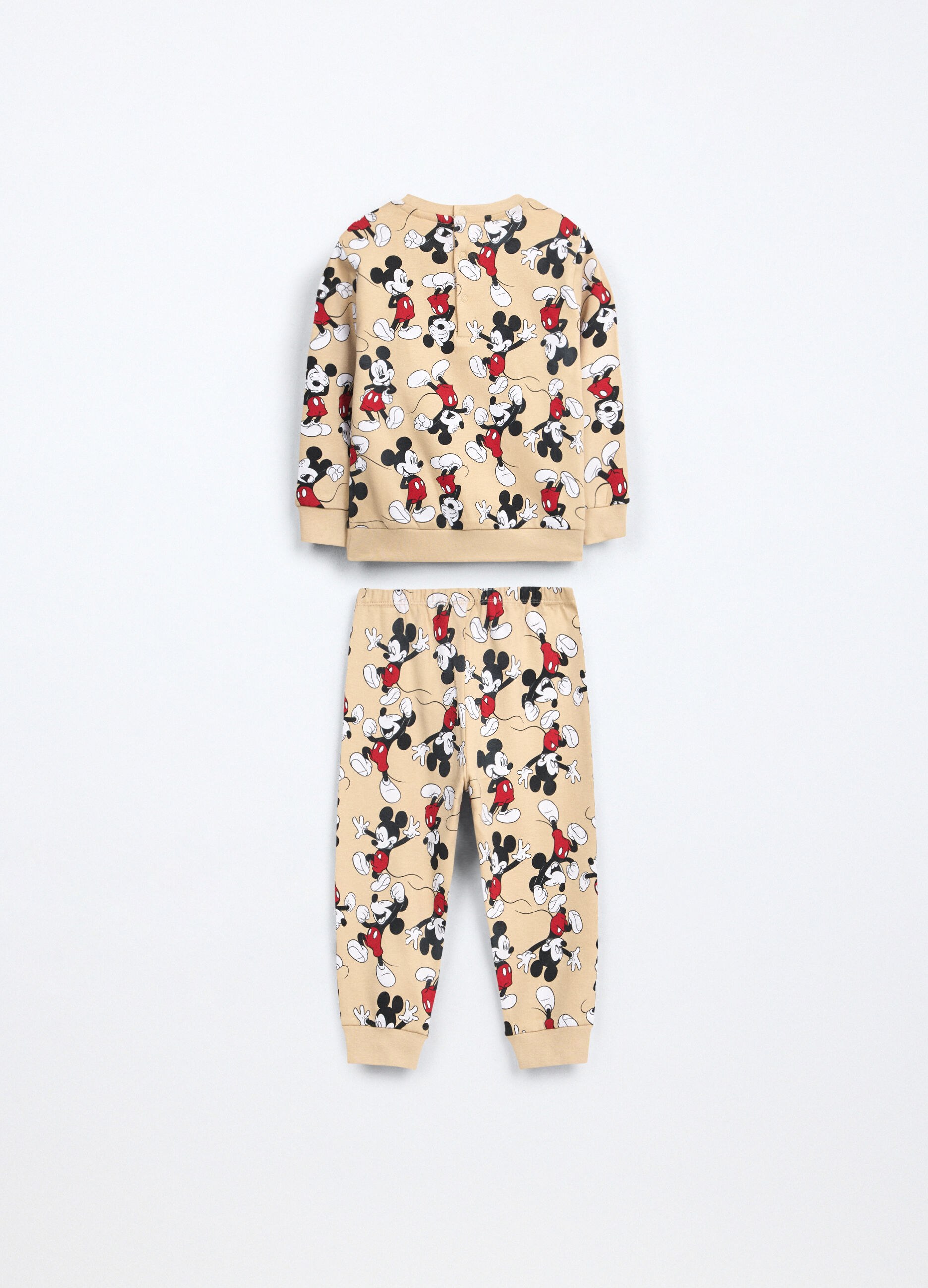 Set pigiama lungo in interlock di puro cotone neonato_1